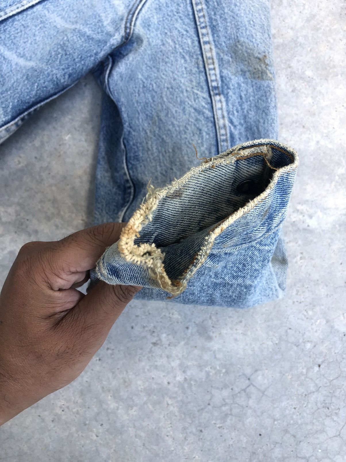 Levi's Vintage 70s Levi’s Big E Denim Jacket Distressed Size US L / EU 52-54 / 3 - 5 Thumbnail