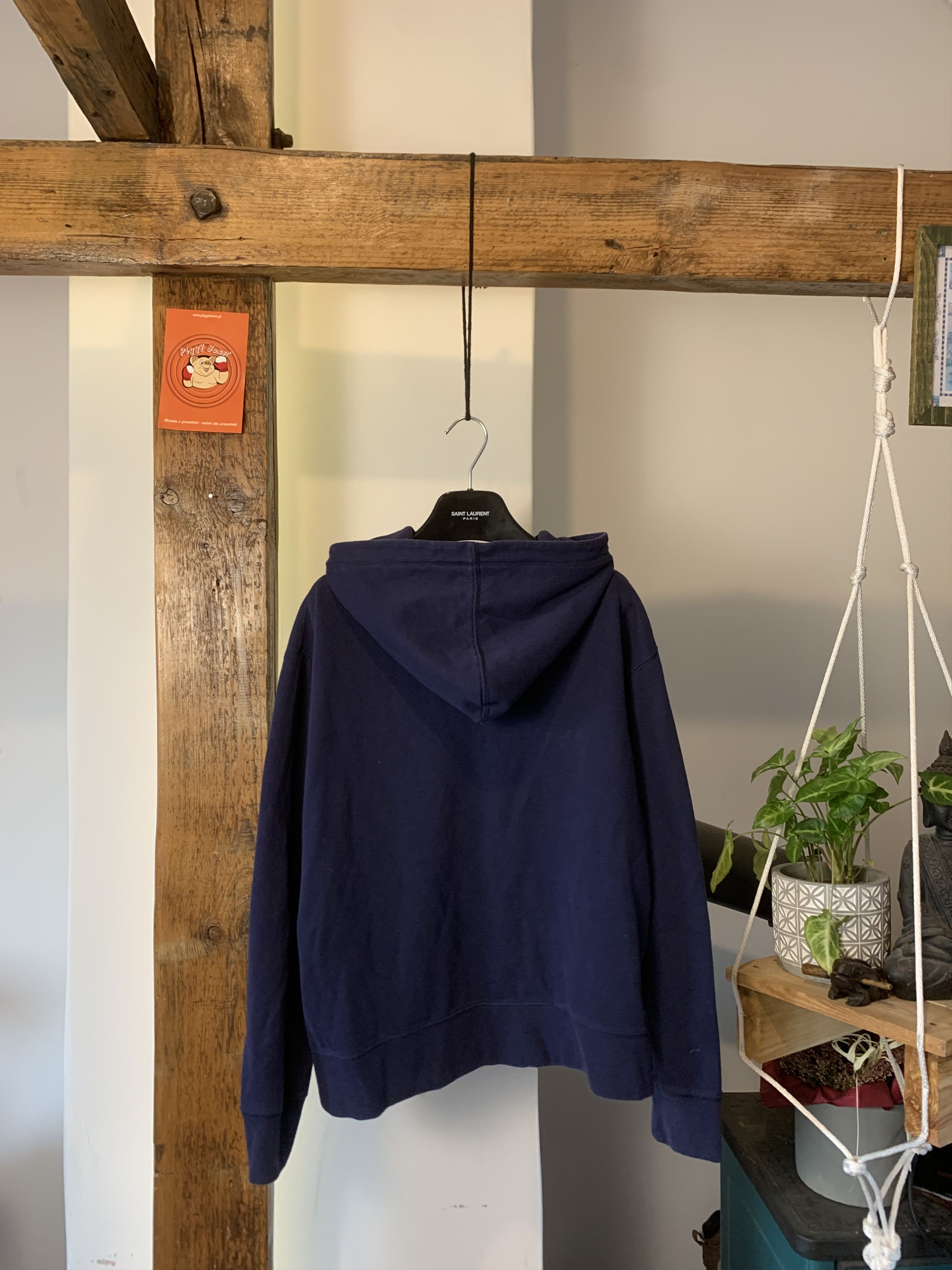 Polo Ralph Lauren Polo Ralph Lauren Navy Old Money Zip Hoodie Sweater Size US XL / EU 56 / 4 - 2 Thumbnail