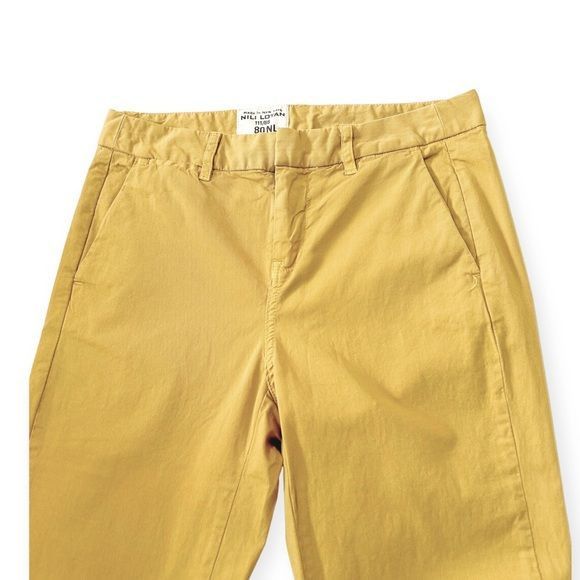 Nili Lotan New with Tag Nili Lotan Montauk Pant in Tuscan Yellow, size Size 25" / US 0 / IT 36 - 4 Thumbnail
