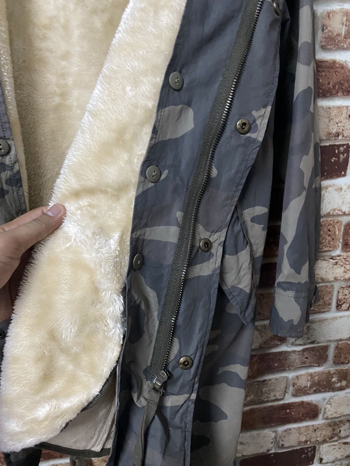 Other APPAREL MADE GENUINE FABRIC CAMO JACKET Size US S / EU 44-46 / 1 - 8 Thumbnail
