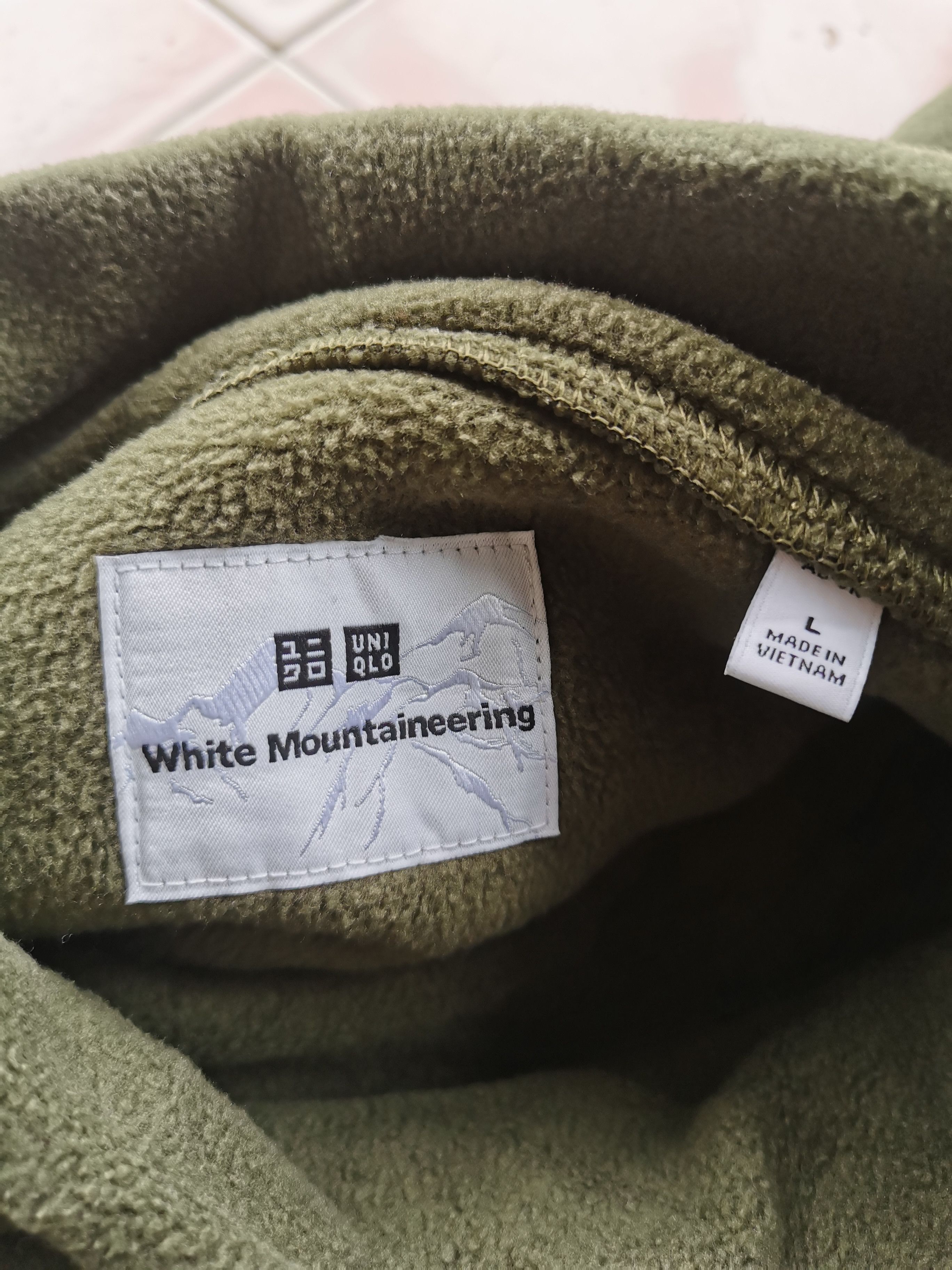 Japanese Brand × Uniqlo × White Mountaineering STRAPPED EDGES FLEECE Size US L / EU 52-54 / 3 - 6 Thumbnail