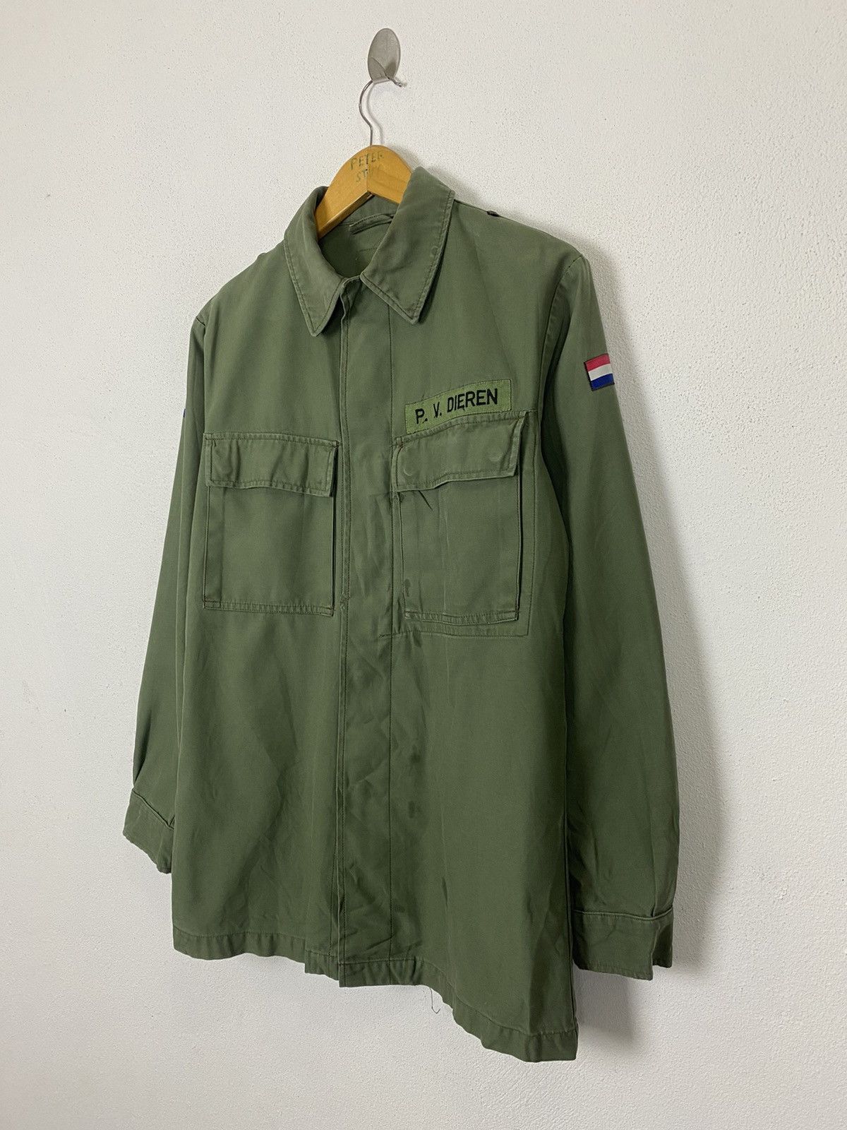 Vintage VINTAGE FRANCE MILITARY JACKET Size US M / EU 48-50 / 2 - 2 Thumbnail
