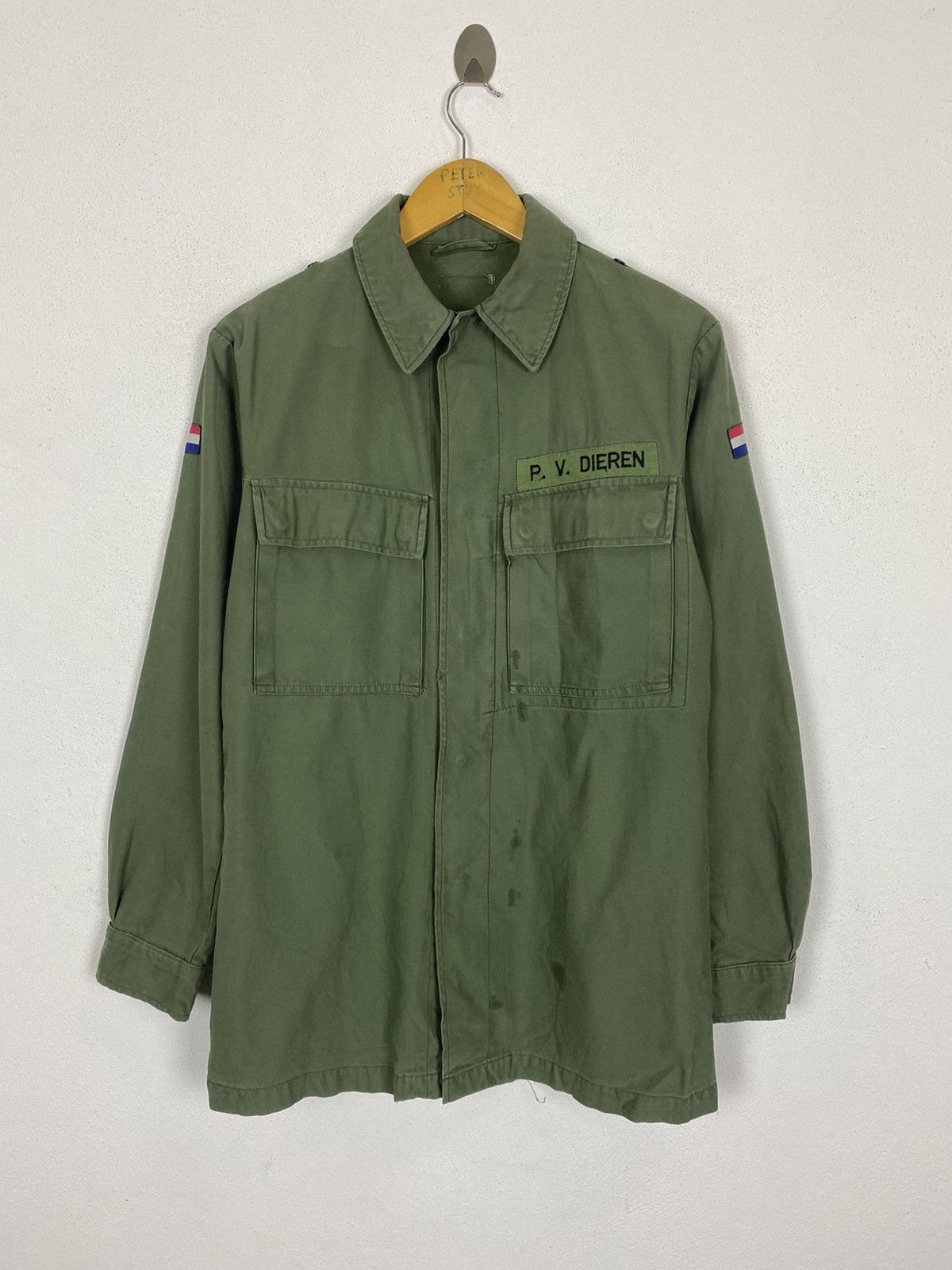 Vintage VINTAGE FRANCE MILITARY JACKET Size US M / EU 48-50 / 2 - 1 Thumbnail