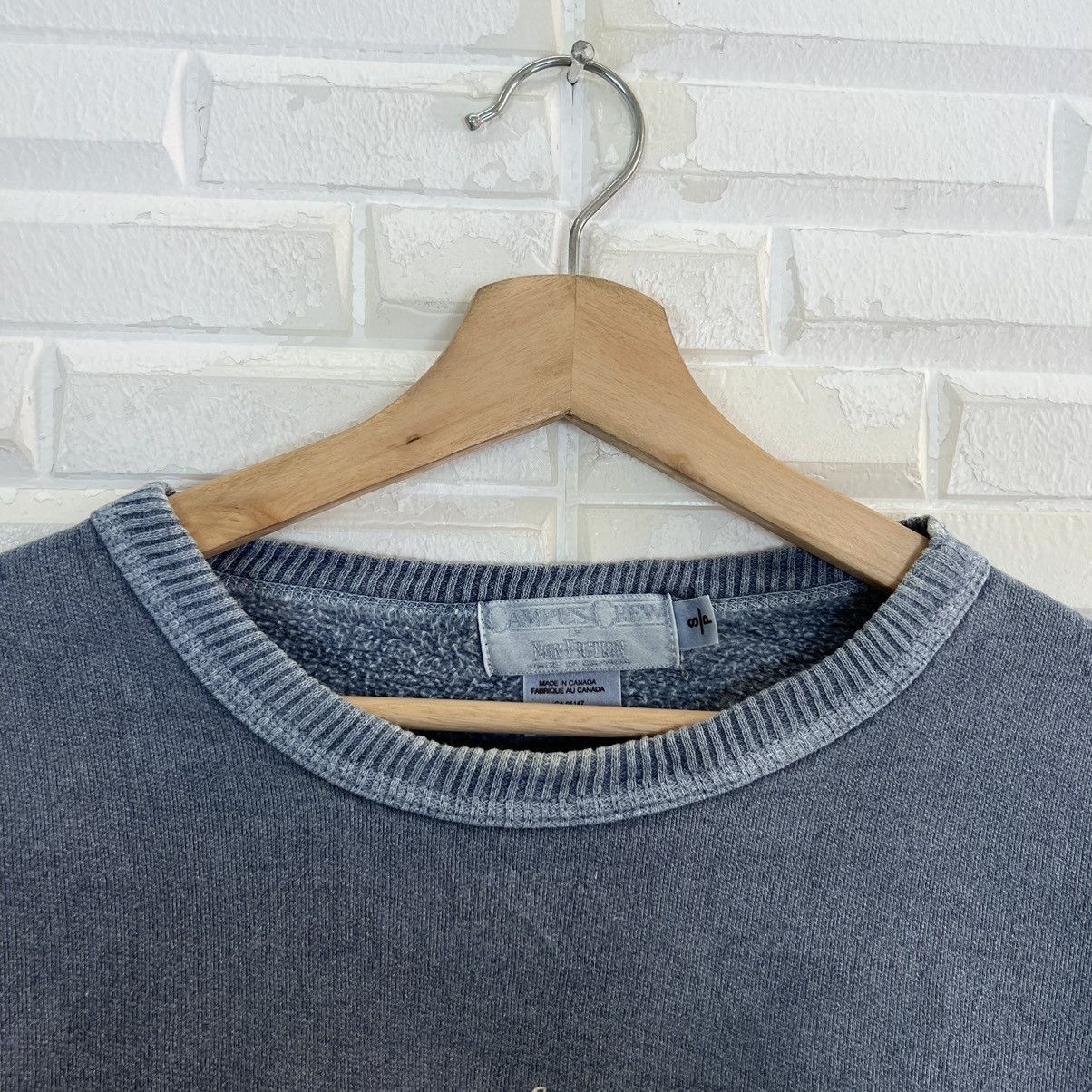 Japanese Brand VINTAGE CAMPUS CREW BIG LOGO CREWNECK MADE IN CANADA Size US S / EU 44-46 / 1 - 5 Thumbnail
