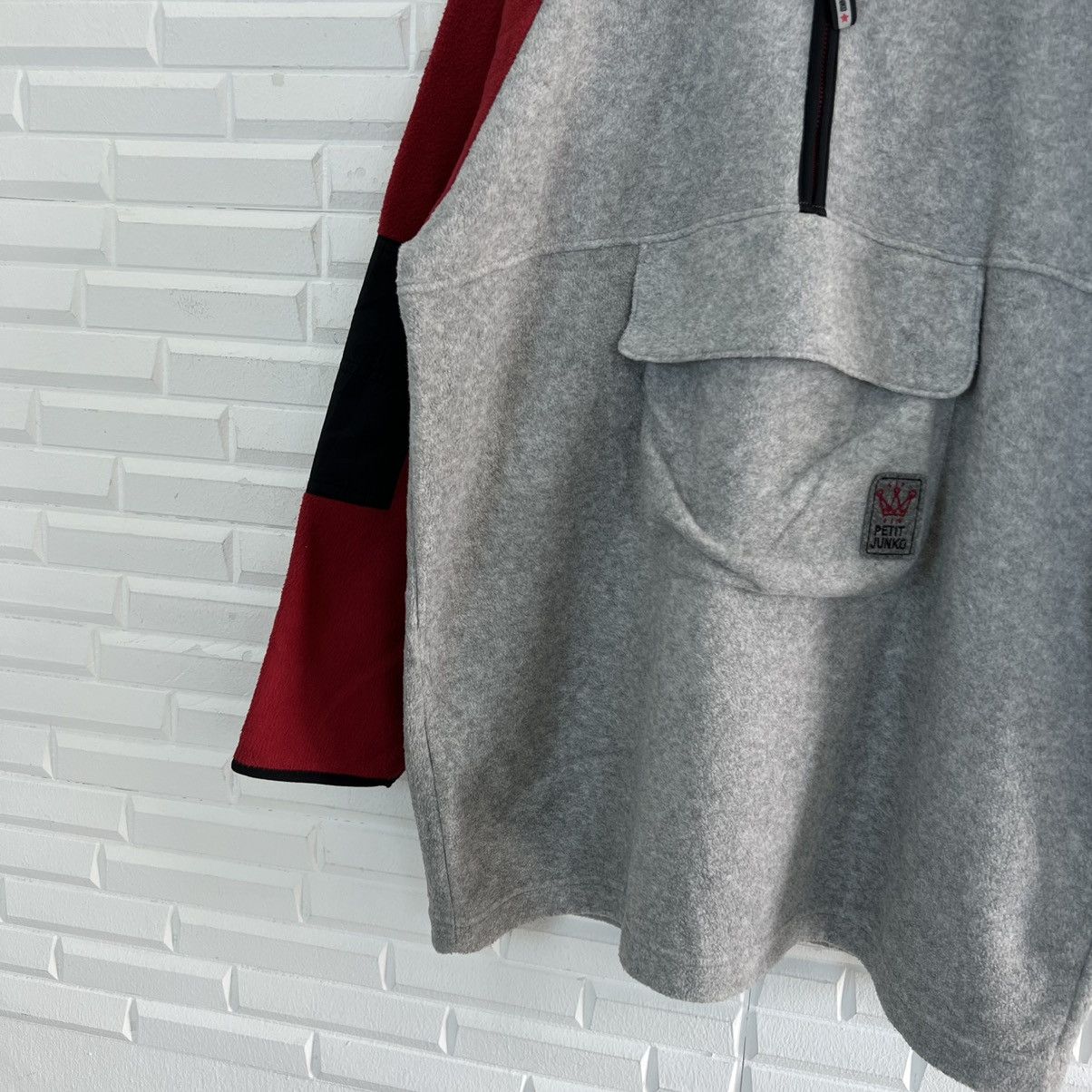 Japanese Brand VINTAGE ANORAK FLEECE HOODIE JACKET JUNKO KOSHINO Size US L / EU 52-54 / 3 - 4 Thumbnail