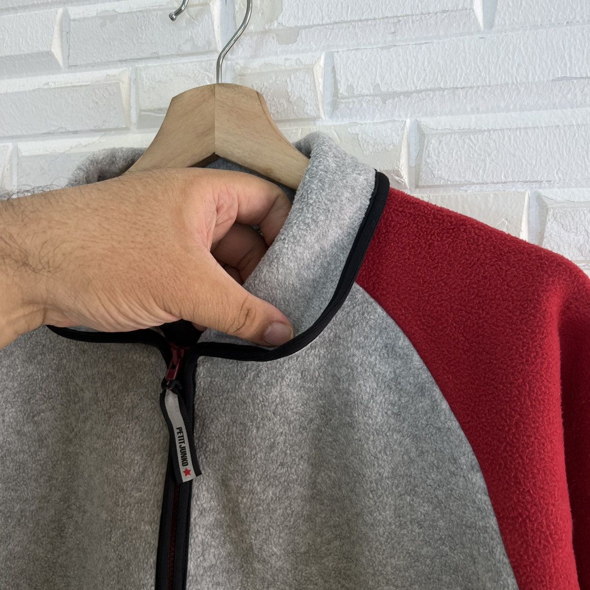 Japanese Brand VINTAGE ANORAK FLEECE HOODIE JACKET JUNKO KOSHINO Size US L / EU 52-54 / 3 - 6 Thumbnail