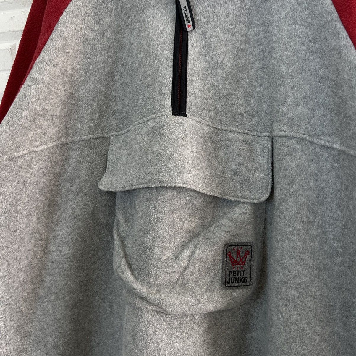 Japanese Brand VINTAGE ANORAK FLEECE HOODIE JACKET JUNKO KOSHINO Size US L / EU 52-54 / 3 - 5 Thumbnail