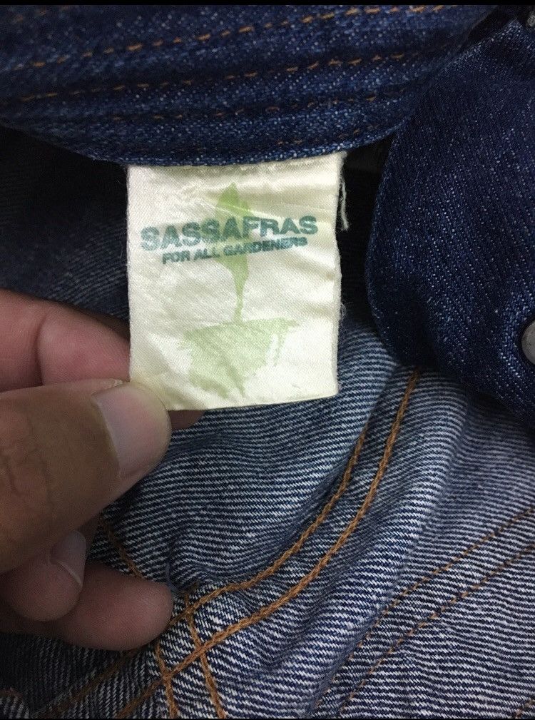 Japanese Brand Gardeners Fall Leaf Denim Pants Size US 30 / EU 46 - 8 Thumbnail