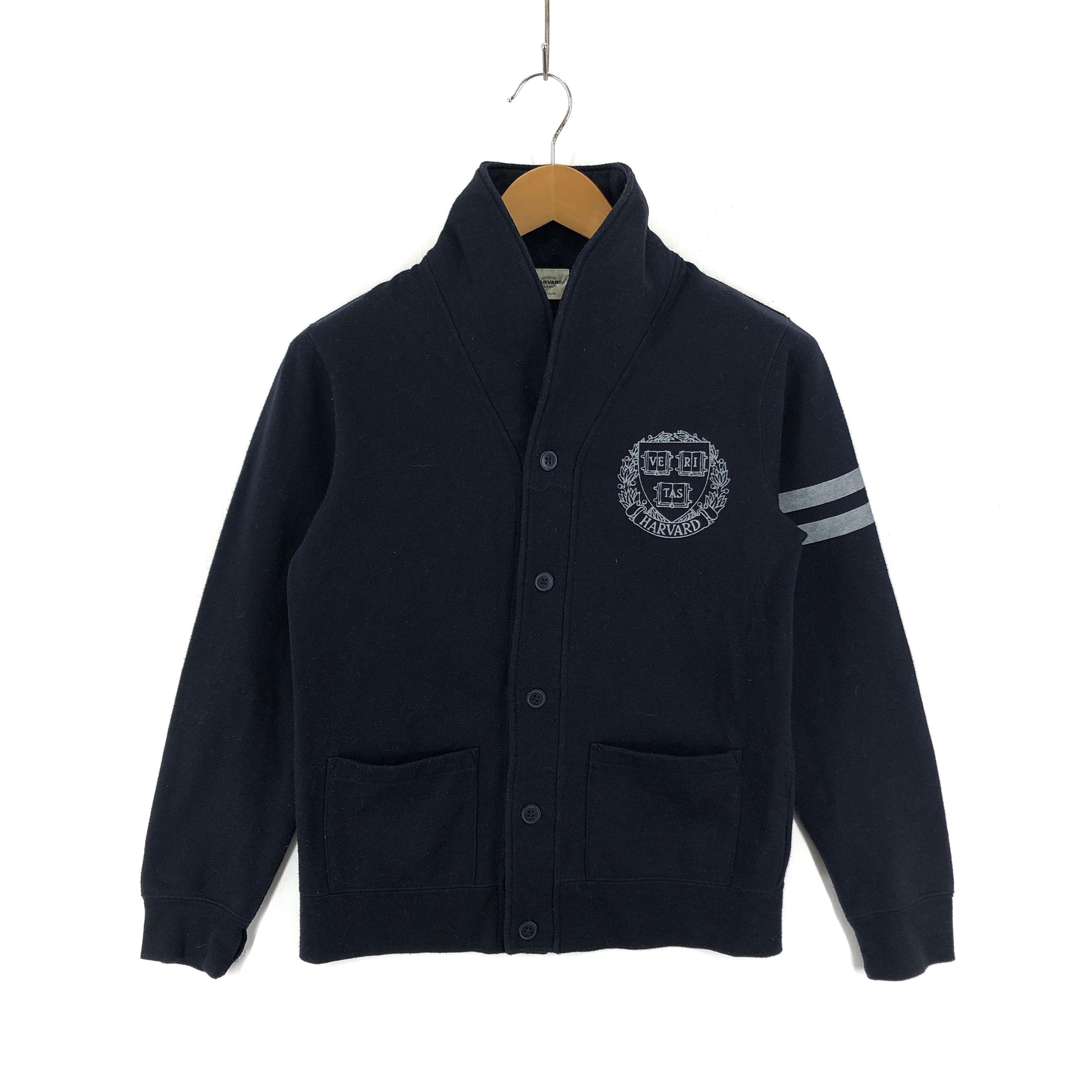 American College Harvard Univ HARVARD Button Down Sweater 1723 65 Grailed