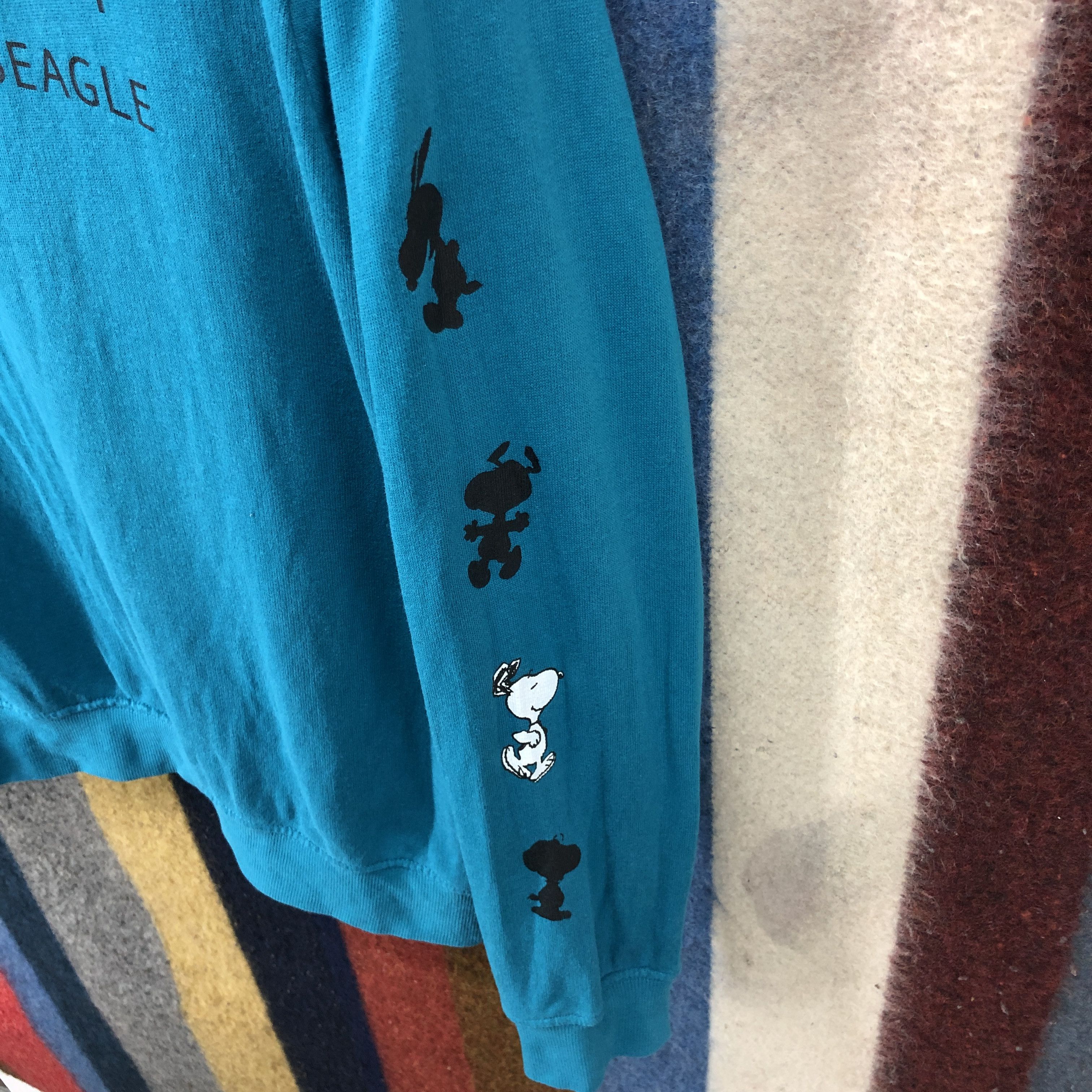 Peanuts SNOOPY by PEANUTS Crew Neck Sweatshirt #0314/M Size US S / EU 44-46 / 1 - 3 Thumbnail
