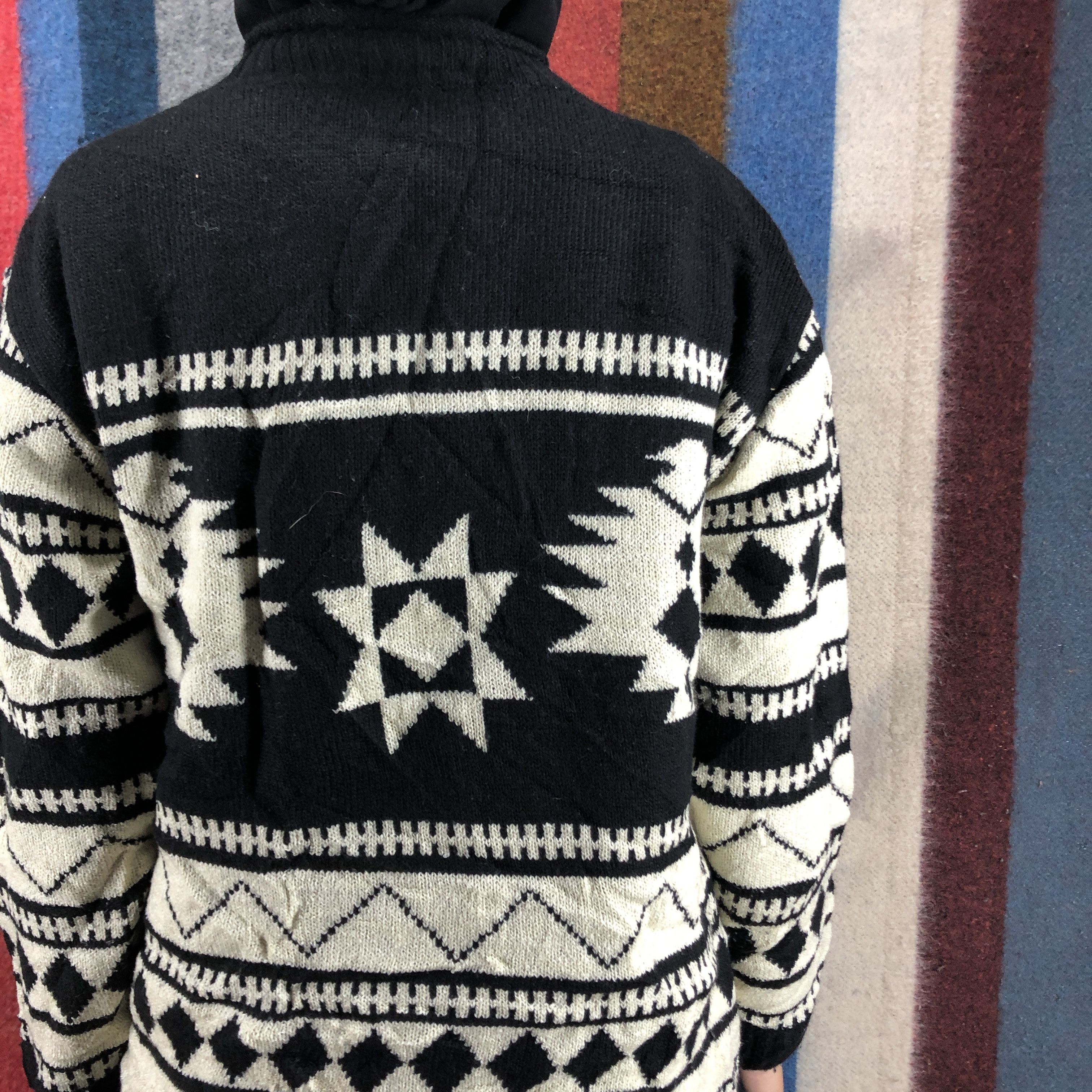 Japanese Brand DETAIL Women Knitwear Geometry Art Design #0461/S Size S / US 4 / IT 40 - 9 Thumbnail