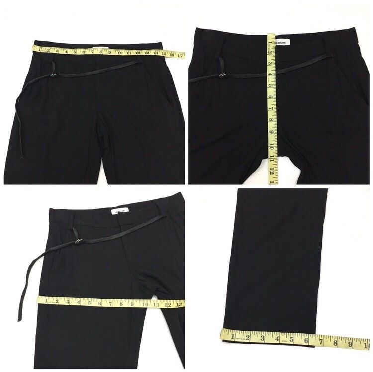 Helmut Lang Belted Cropped Pant Size 30" / US 8 / IT 44 - 6 Thumbnail