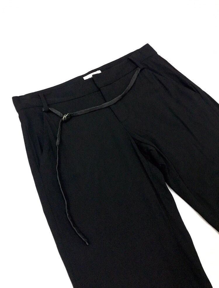 Helmut Lang Belted Cropped Pant Size 30" / US 8 / IT 44 - 3 Thumbnail