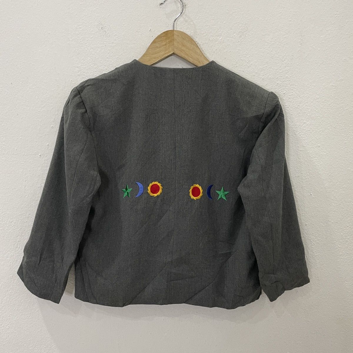 Japanese Brand Vintage Unbranded Tweed Jacket Size M / US 6-8 / IT 42-44 - 7 Thumbnail