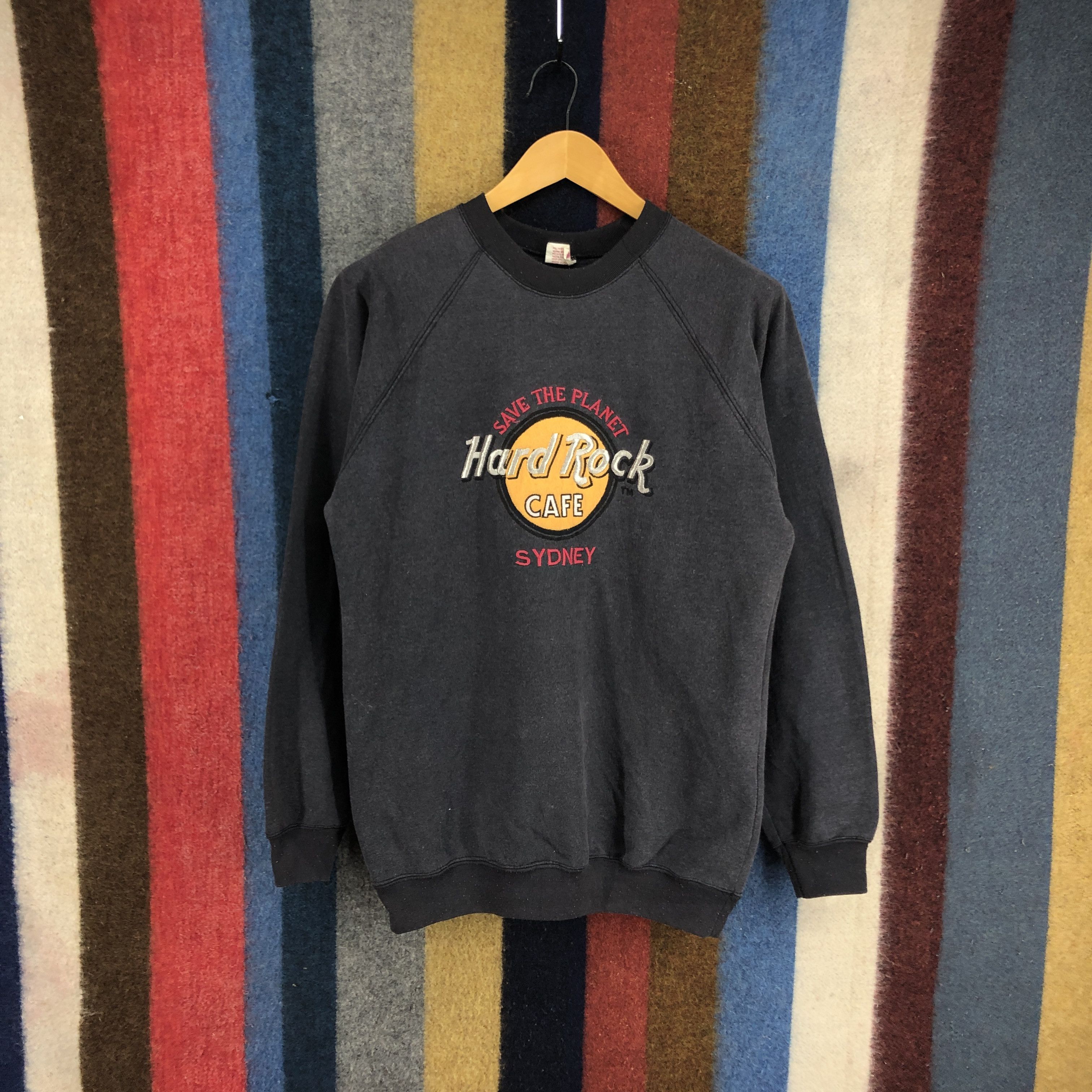 Hard Rock Cafe 90s Vintage HARD ROCK CAFE SYDNEY Sweatshirt #2719-98 Size US M / EU 48-50 / 2 - 1 Thumbnail