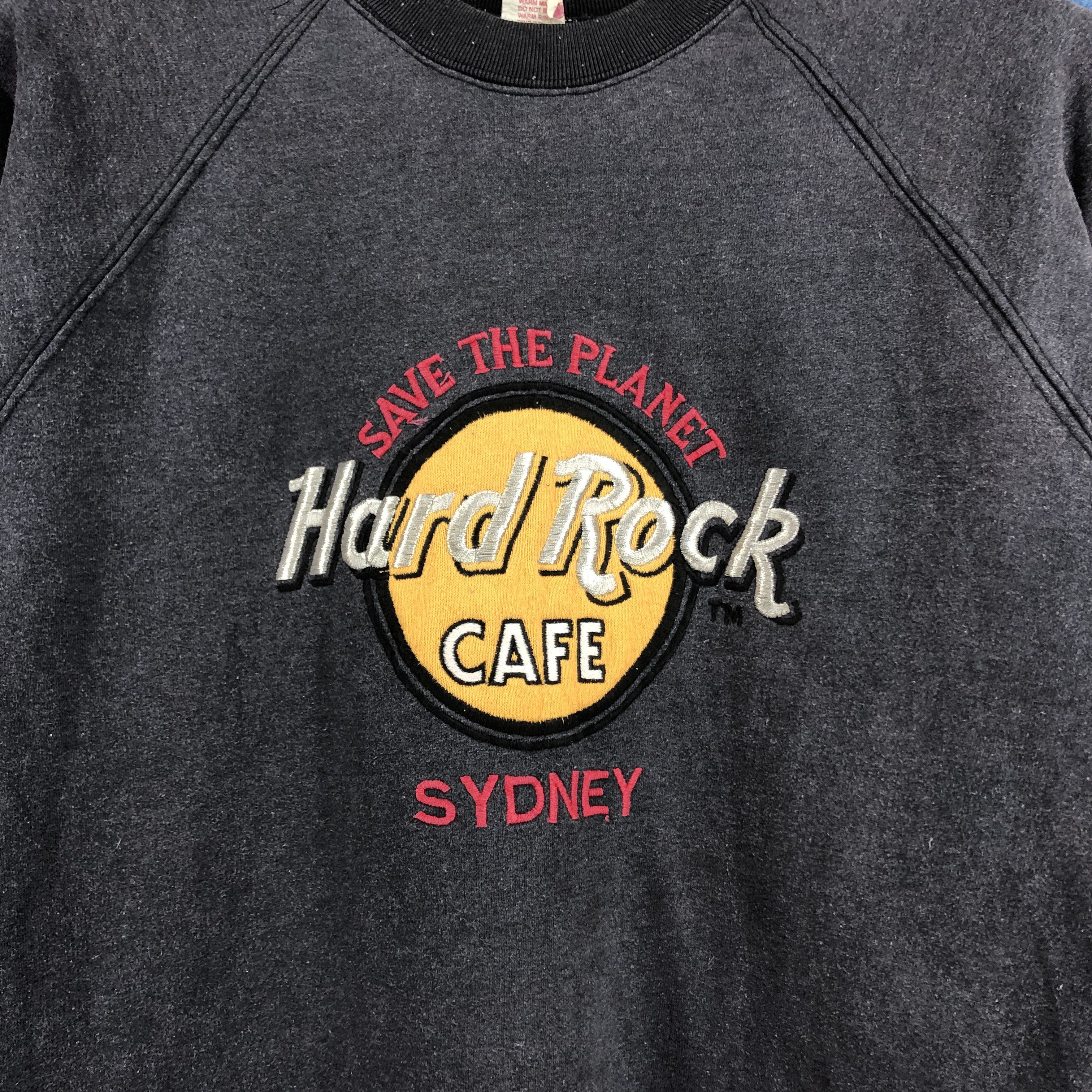 Hard Rock Cafe 90s Vintage HARD ROCK CAFE SYDNEY Sweatshirt #2719-98 Size US M / EU 48-50 / 2 - 2 Thumbnail