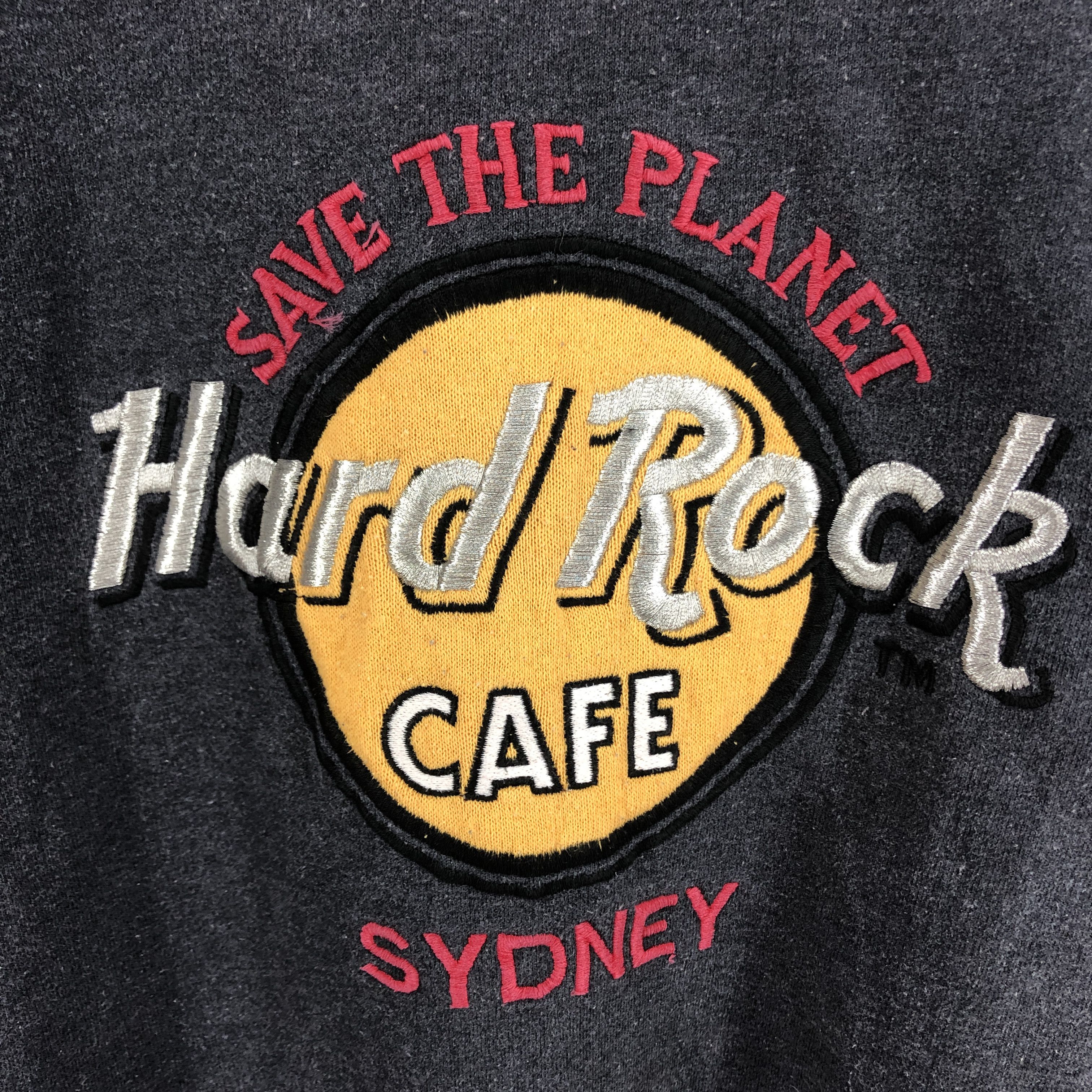 Hard Rock Cafe 90s Vintage HARD ROCK CAFE SYDNEY Sweatshirt #2719-98 Size US M / EU 48-50 / 2 - 3 Thumbnail