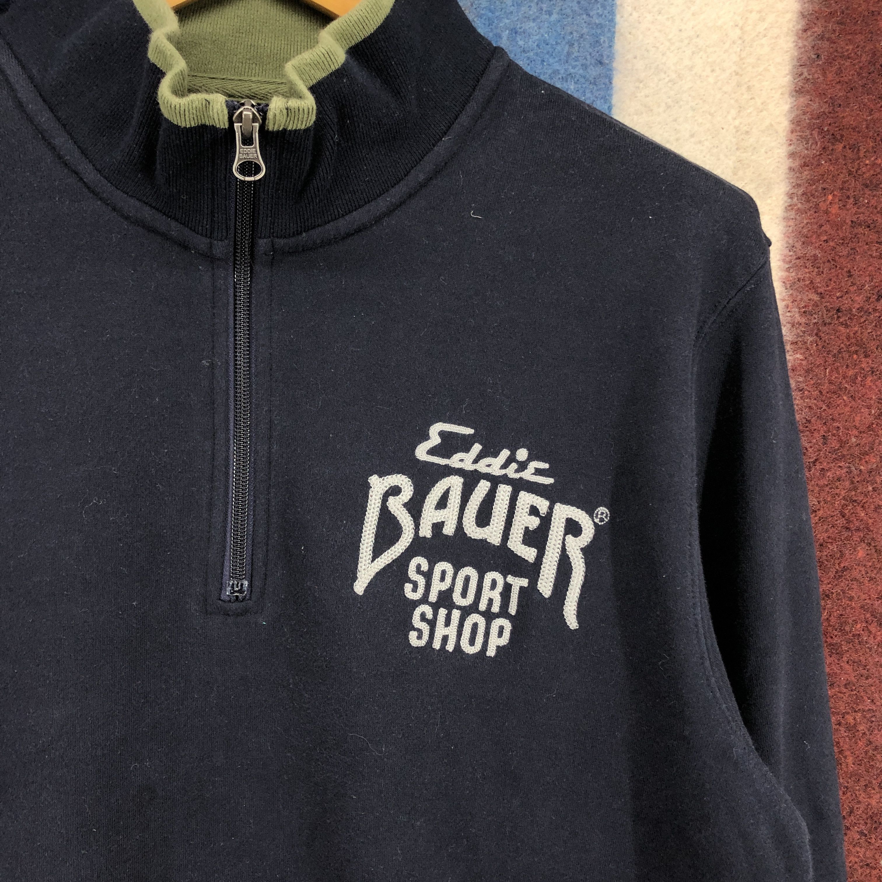 Eddie Bauer EDDIE BAUER Zip Ups Sweatshirt #0052-01 Size US L / EU 52-54 / 3 - 2 Thumbnail