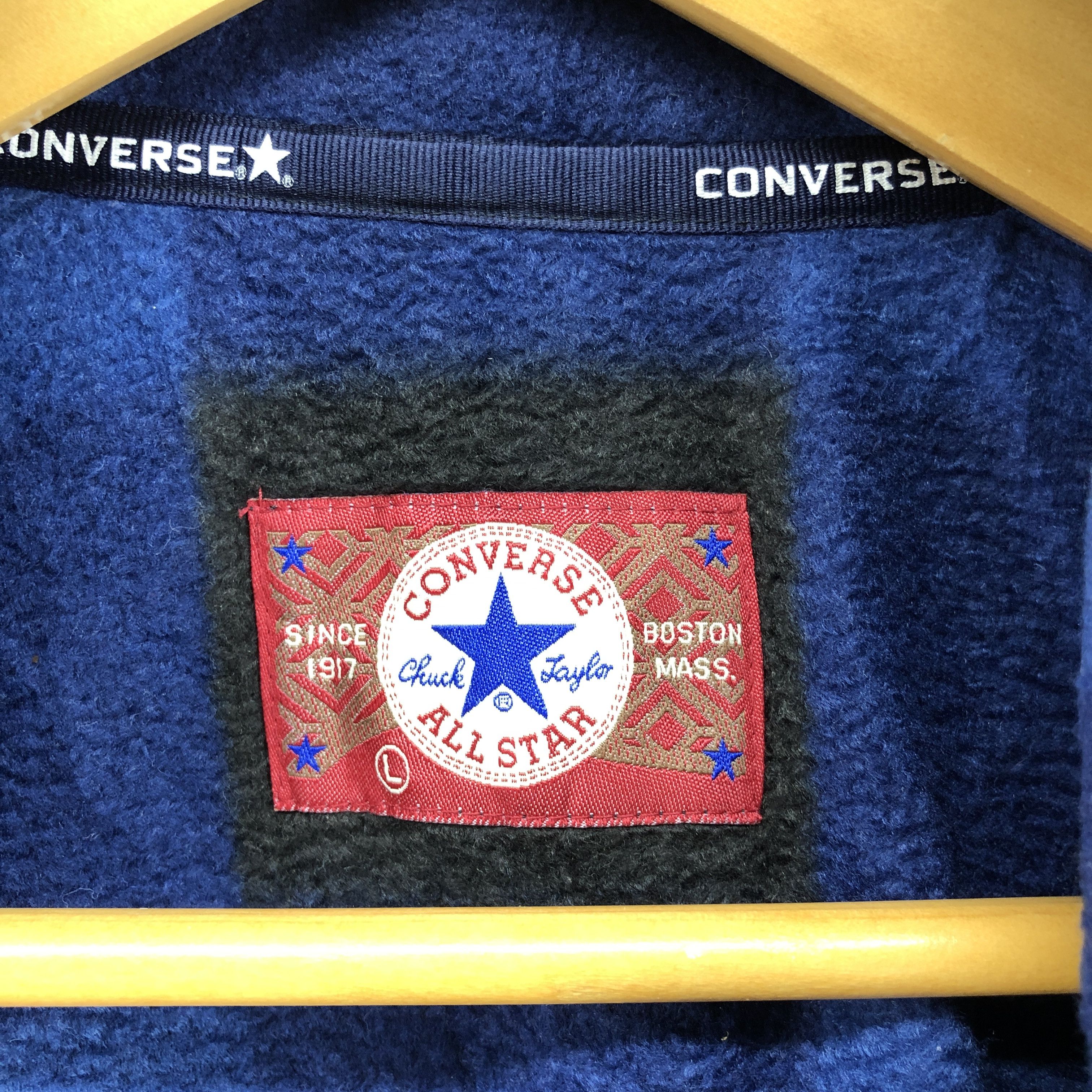Converse CONVERSE ALL STAR Checked Fleece #0152/H Size US L / EU 52-54 / 3 - 4 Thumbnail