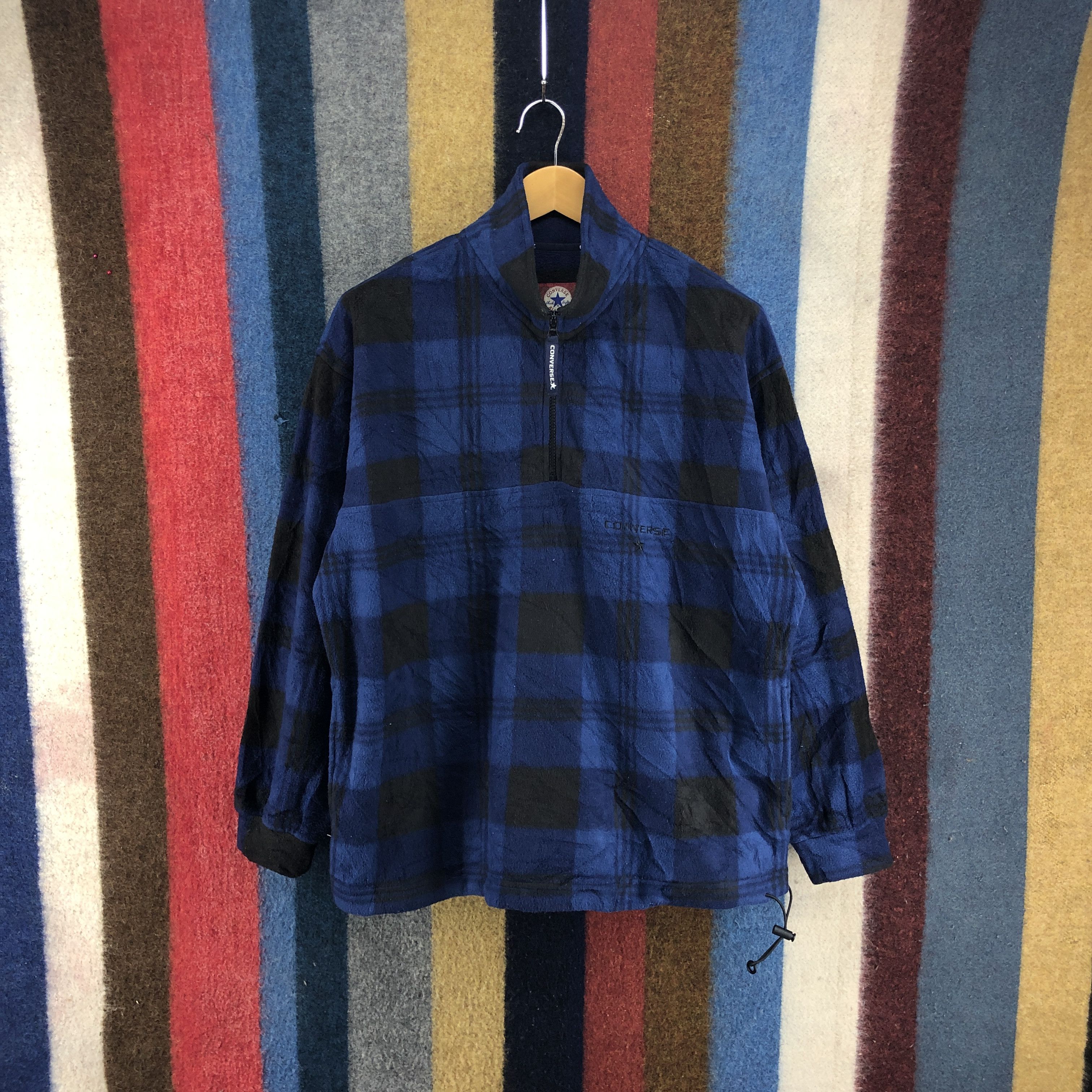 Converse CONVERSE ALL STAR Checked Fleece #0152/H Size US L / EU 52-54 / 3 - 1 Thumbnail