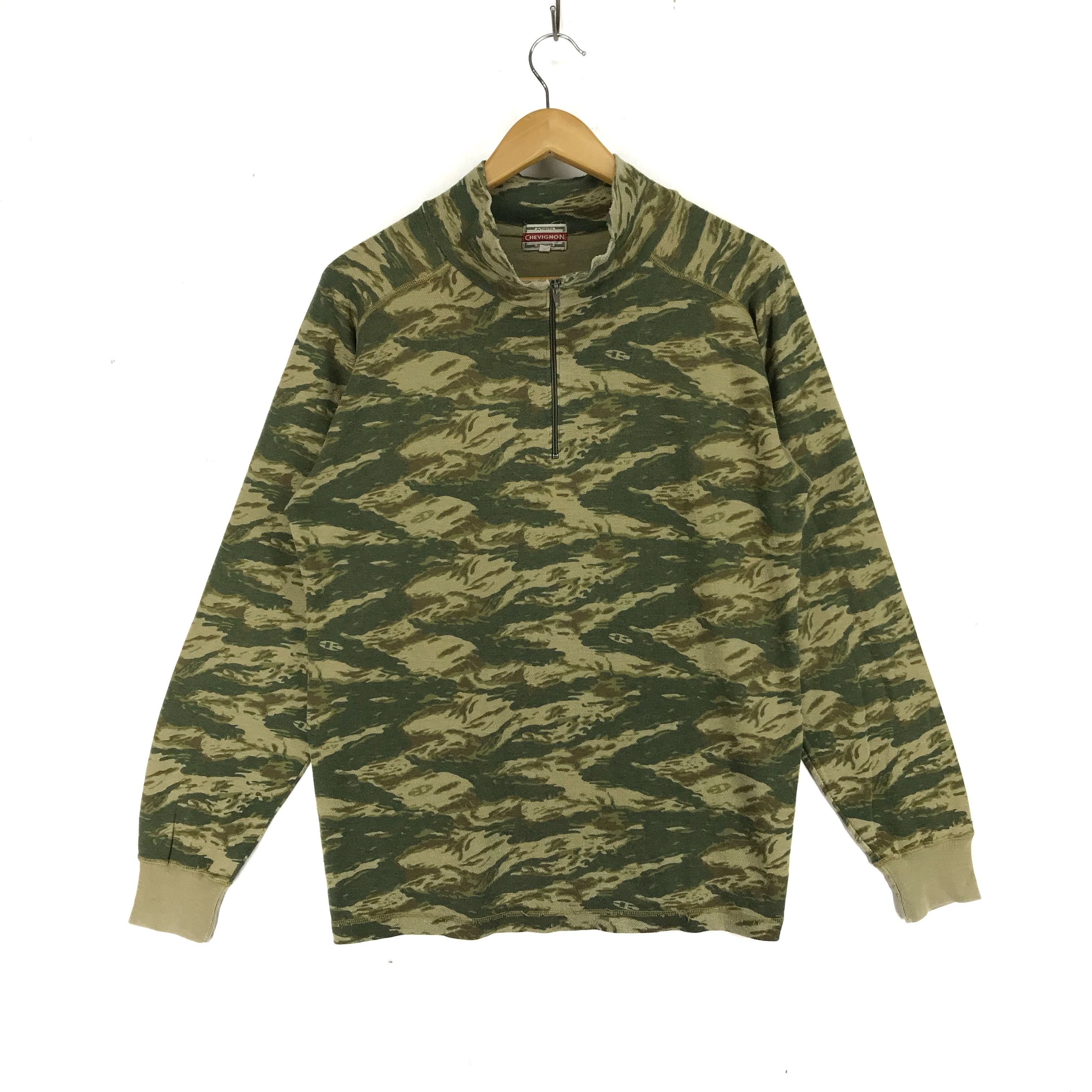 Chevignon CHEVIGNON PRODUCTS Camouflage Sweatshirt #2273-79 Size US M / EU 48-50 / 2 - 1 Thumbnail