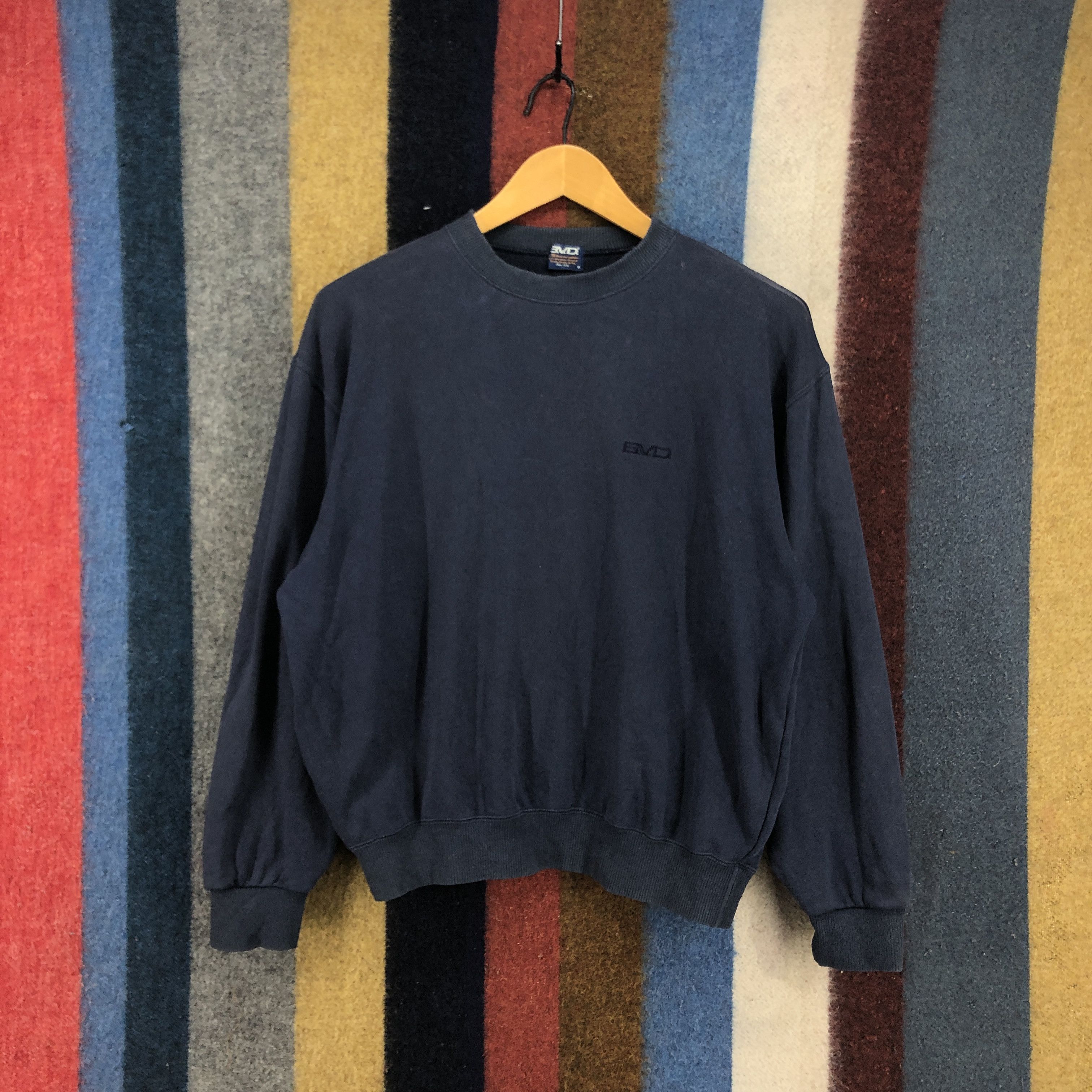 Japanese Brand B.V.D. Crew Neck Sweatshirt #0675/AC Size US M / EU 48-50 / 2 - 1 Thumbnail