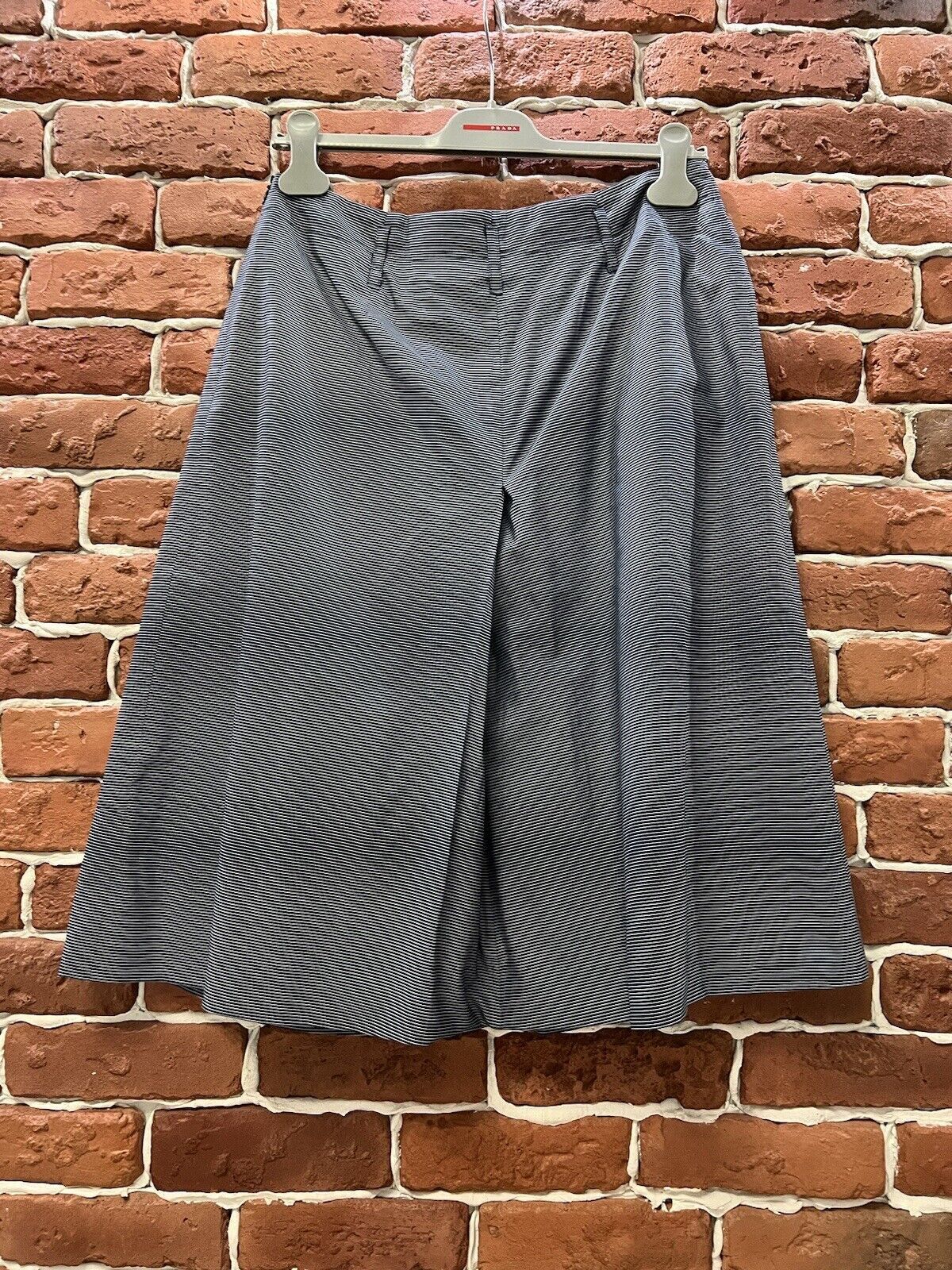 Brunello Cucinelli Gunex By Brunello Cucinelli Skirt Striped Blue Size S Size 28" / US 6 / IT 42 - 3 Thumbnail
