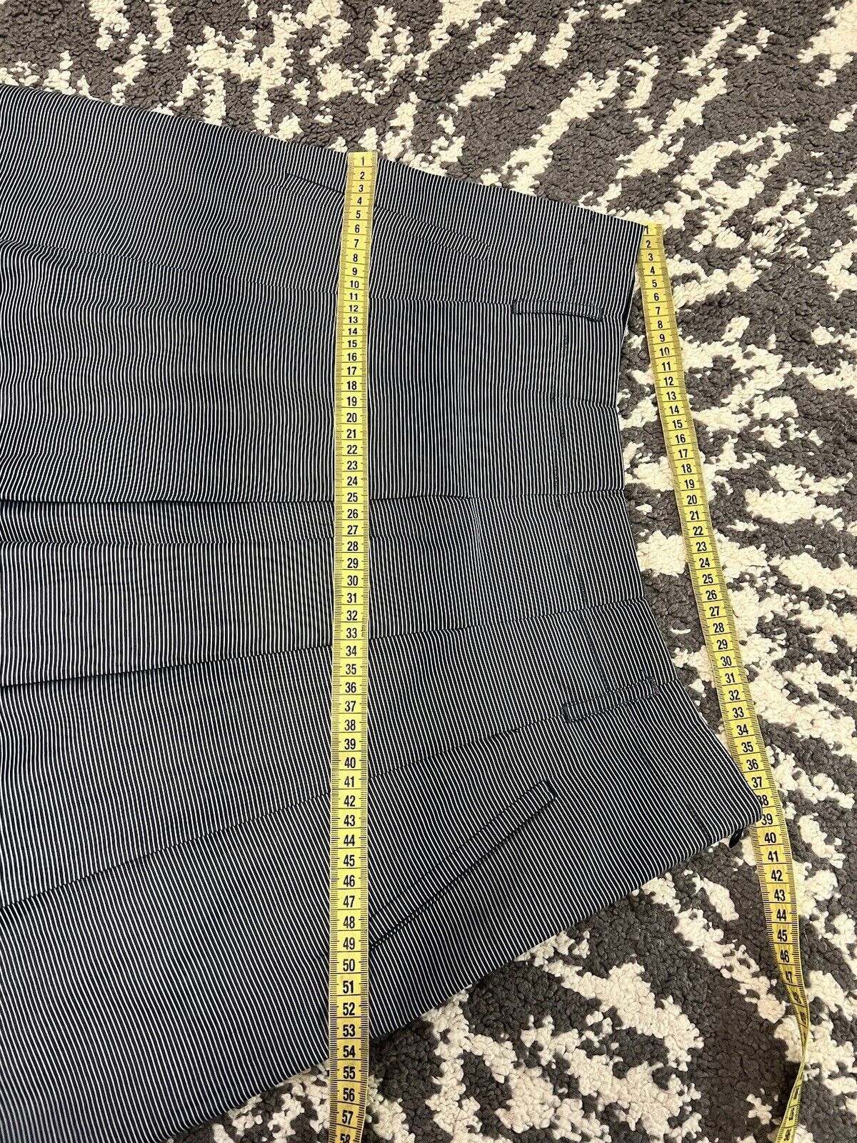 Brunello Cucinelli Gunex By Brunello Cucinelli Skirt Striped Blue Size S Size 28" / US 6 / IT 42 - 13 Thumbnail