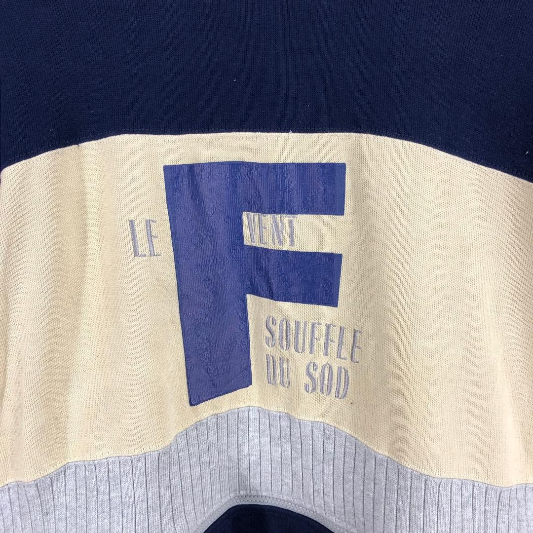 Japanese Brand LE VENT SOUFFLE DU SOD Crew Neck Sweatshirt #2817-103 Size US M / EU 48-50 / 2 - 3 Thumbnail