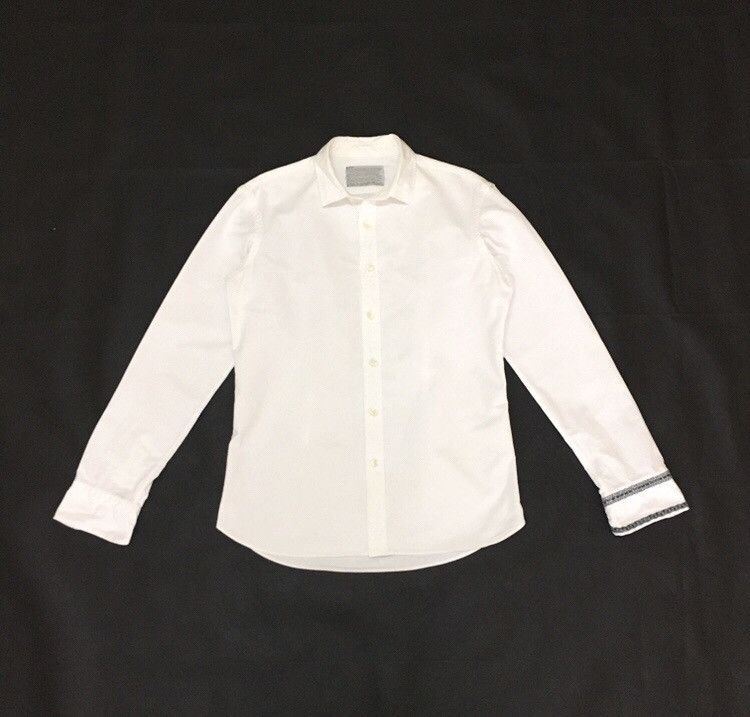Kolor × Sacai Kolor White Shirt Size US M / EU 48-50 / 2 - 1 Thumbnail