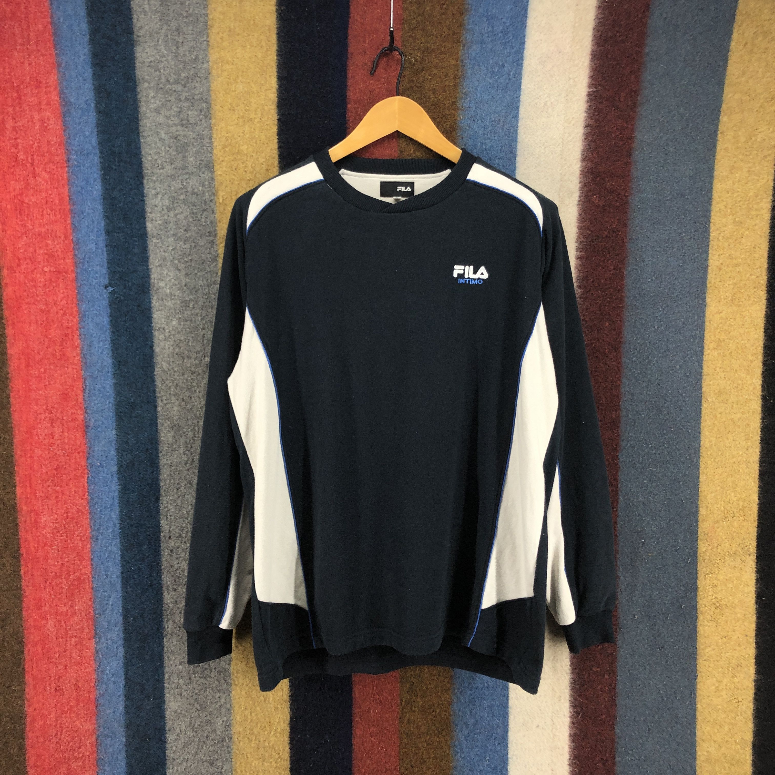 Fila FILA INTIMO Crew Neck Sweatshirt #0608/Z Size US L / EU 52-54 / 3 - 1 Thumbnail