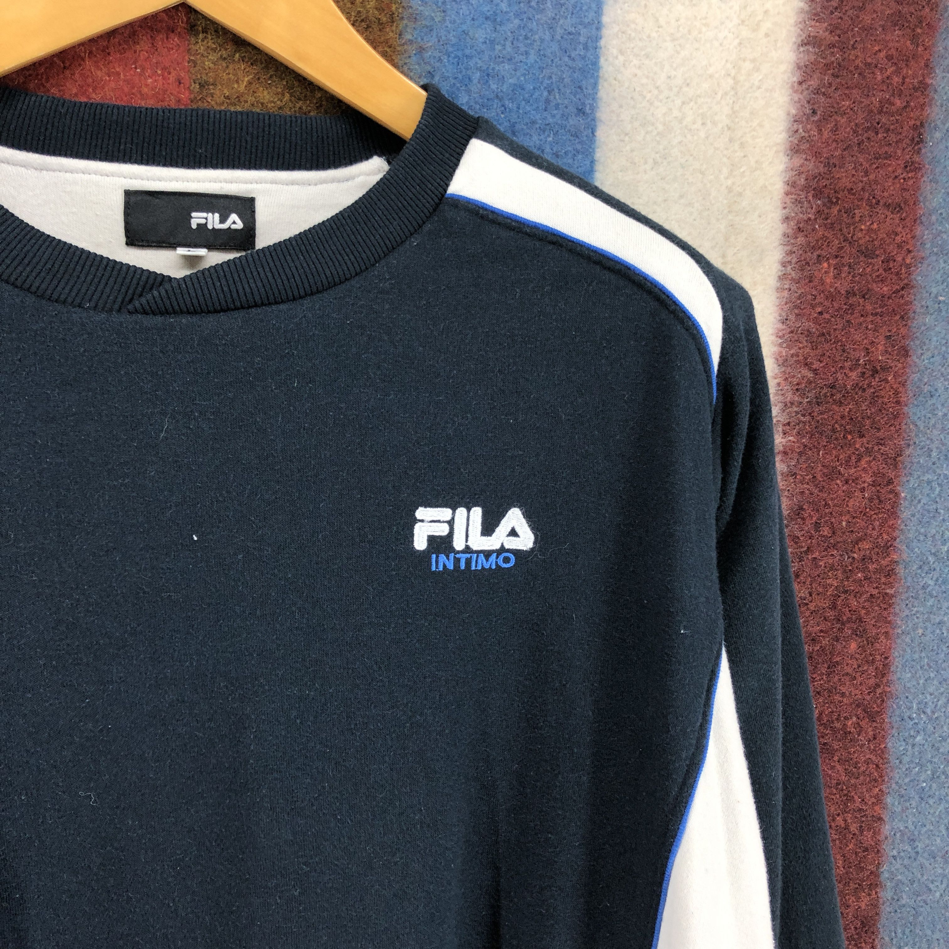 Fila FILA INTIMO Crew Neck Sweatshirt #0608/Z Size US L / EU 52-54 / 3 - 2 Thumbnail
