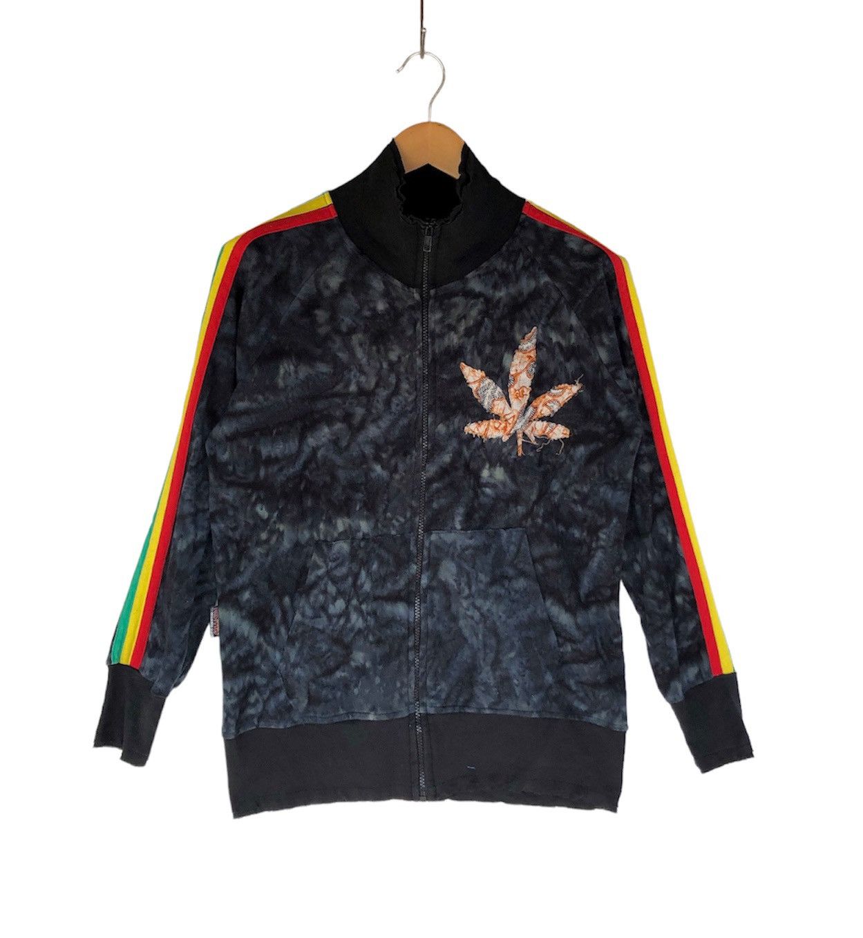 Other RASTA ITAL FOODS Reggae Zipper Sweatshirt #0708-21 Size US S / EU 44-46 / 1 - 1 Thumbnail