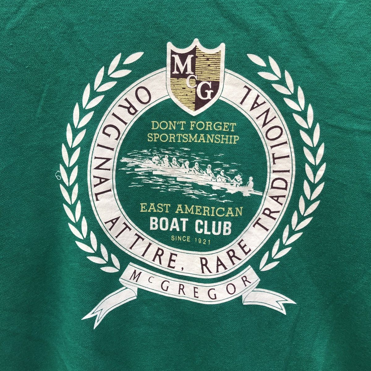 McGregor MCGREGOR BOAT CLUB Crew Neck Sweatshirt #0776-24 Size US M / EU 48-50 / 2 - 2 Thumbnail