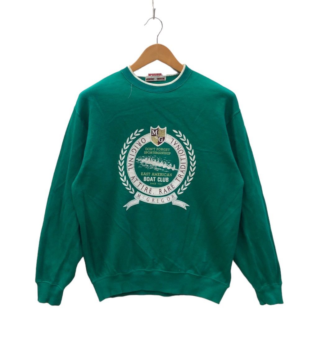 McGregor MCGREGOR BOAT CLUB Crew Neck Sweatshirt #0776-24 Size US M / EU 48-50 / 2 - 1 Thumbnail