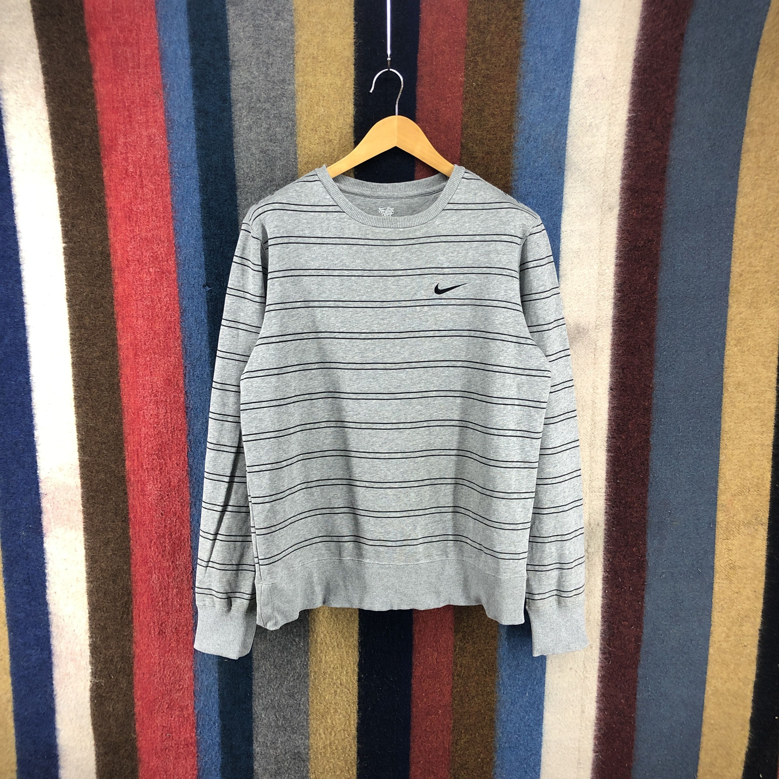 Nike NIKE ATHLETIC DEPT Stripe Sweatshirt 0232/K Grailed