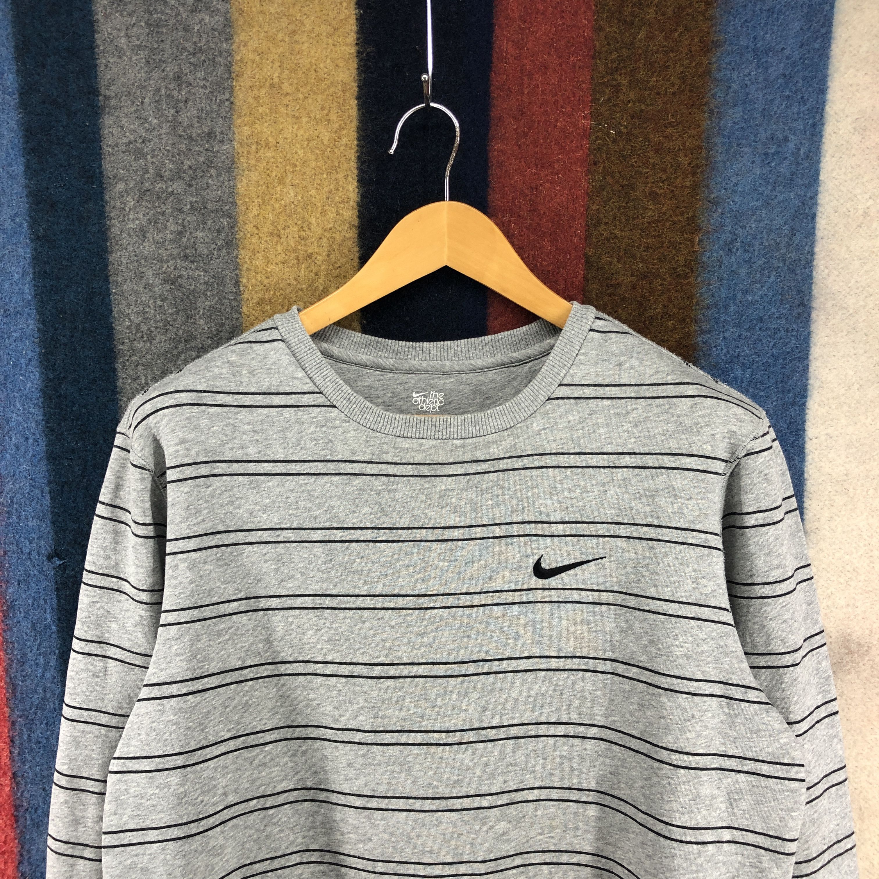 Nike NIKE ATHLETIC DEPT Stripe Sweatshirt #0232/K Size US L / EU 52-54 / 3 - 2 Thumbnail