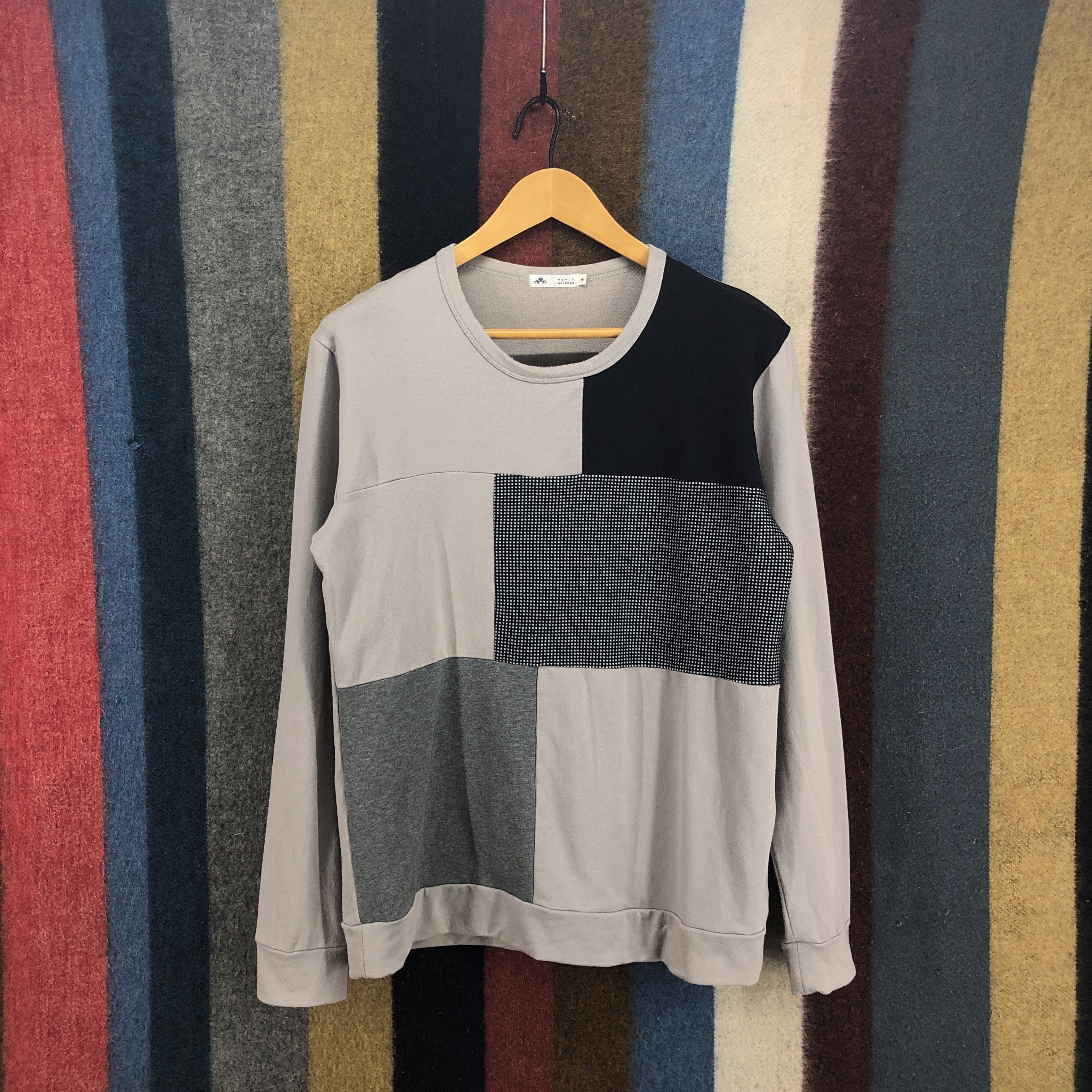 Melrose MENS MELROSE Crew Neck Sweatshirt #0552/X Size US S / EU 44-46 / 1 - 1 Thumbnail