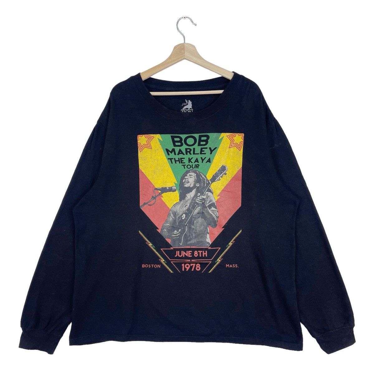 Bob Marley × Vintage Bob Marley The Kaya Tour Jumper Size US XL / EU 56 / 4 - 1 Thumbnail