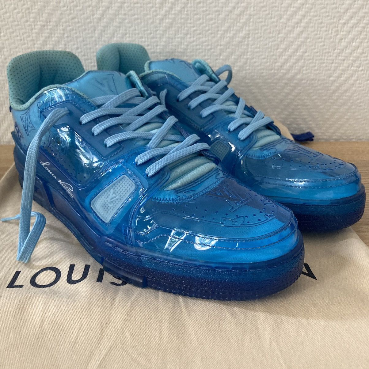 Louis Vuitton LV TRAINER SNEAKER Grailed