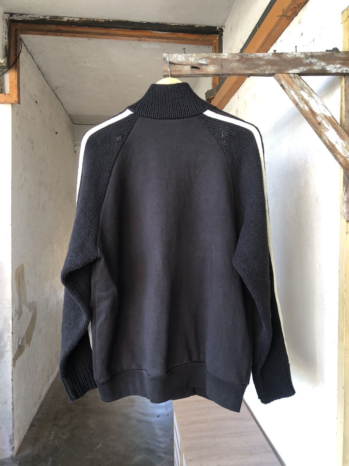 Schott Vintage Schott N.Y.C Sport Wear Knit Zip Up Sweater Size US XL / EU 56 / 4 - 4 Thumbnail