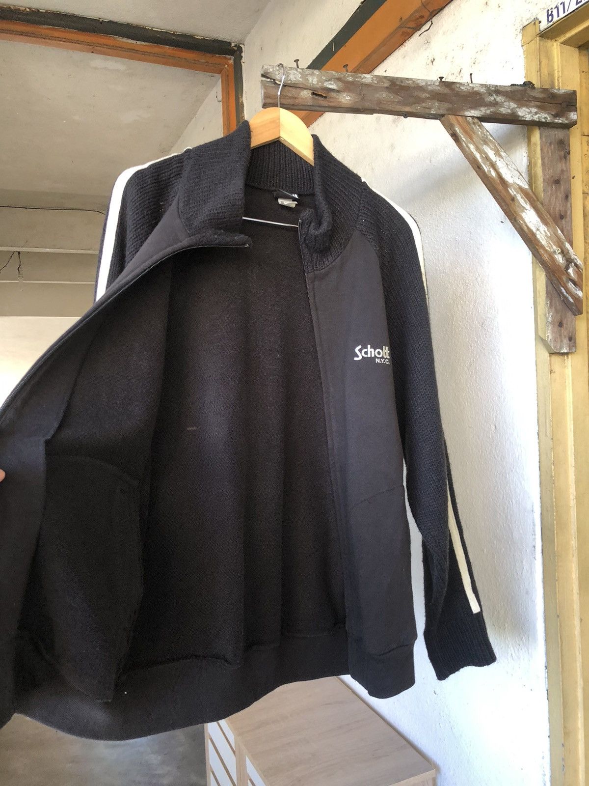 Schott Vintage Schott N.Y.C Sport Wear Knit Zip Up Sweater Size US XL / EU 56 / 4 - 19 Thumbnail