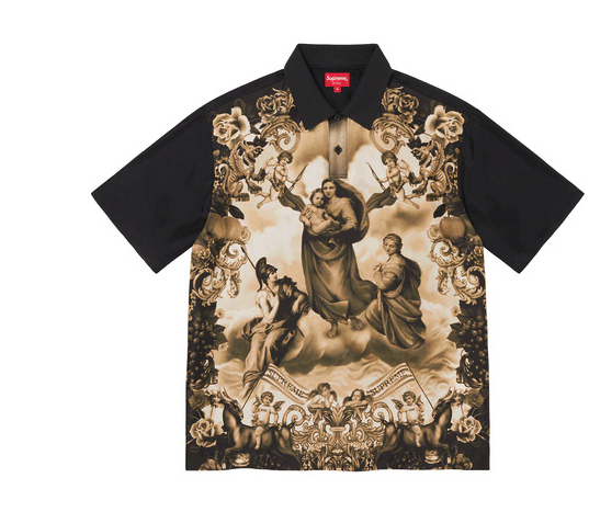 Supreme Supreme Heavenly Silk Polo Black Small Size US S / EU 44-46 / 1 - 1 Thumbnail