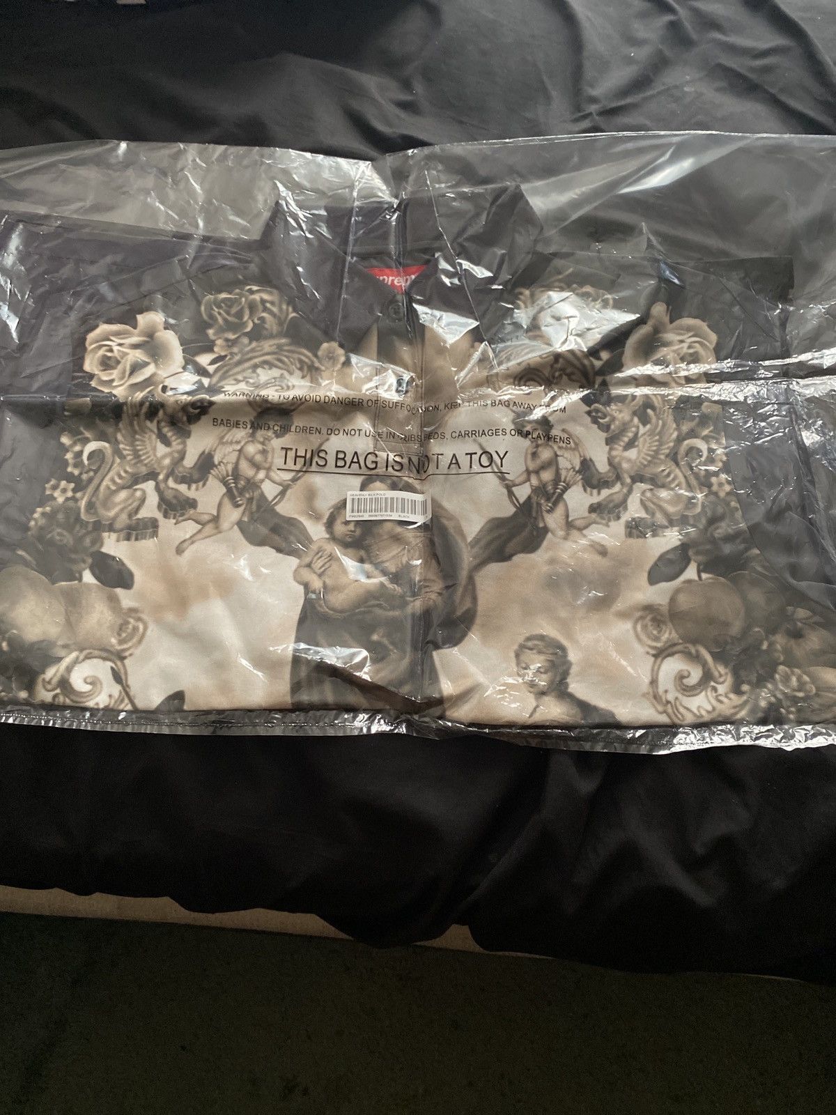 Supreme Supreme Heavenly Silk Polo Black Small Size US S / EU 44-46 / 1 - 3 Thumbnail