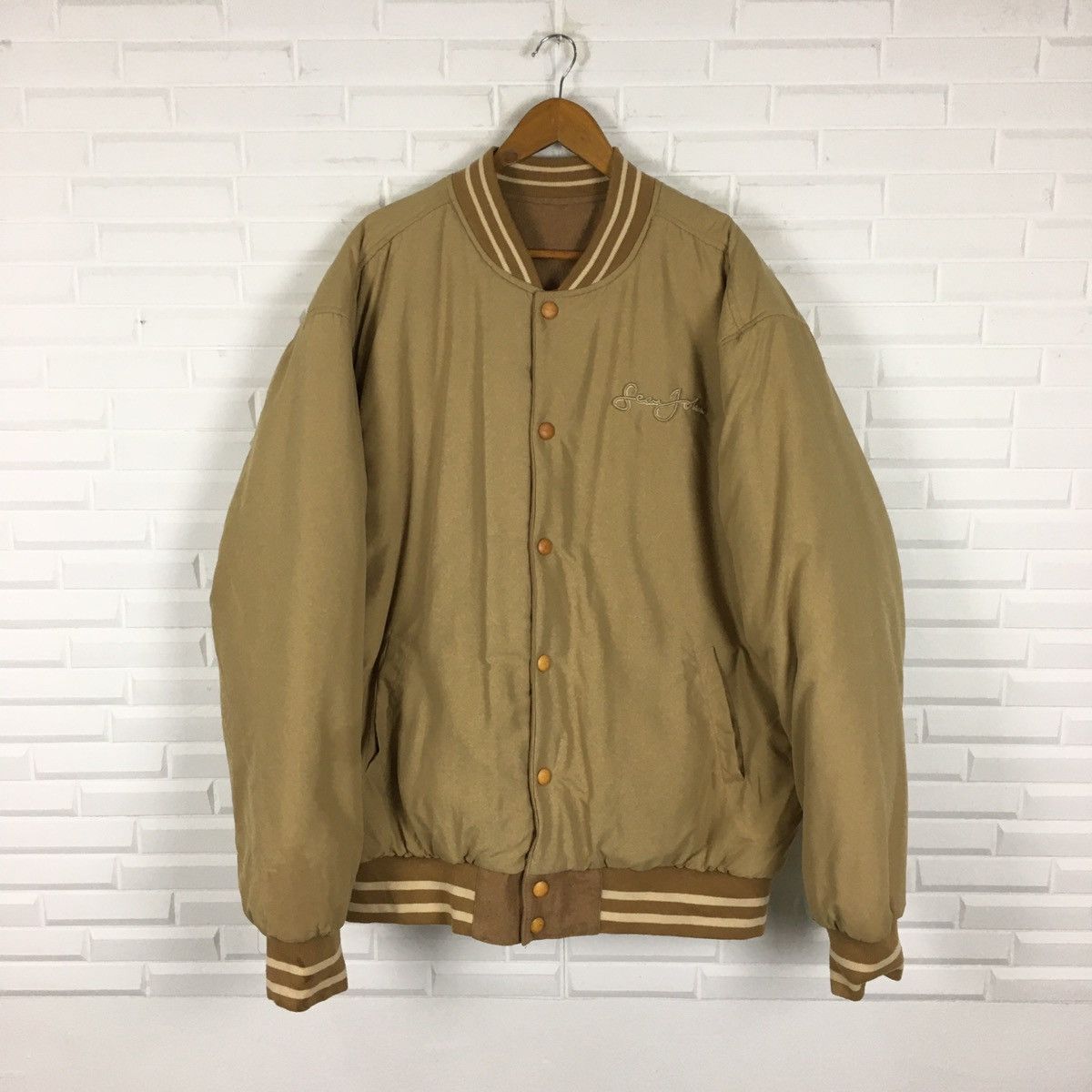 Sean John Sean John Reversible Embroidery Bomber Size US XXL / EU 58 / 5 - 7 Thumbnail