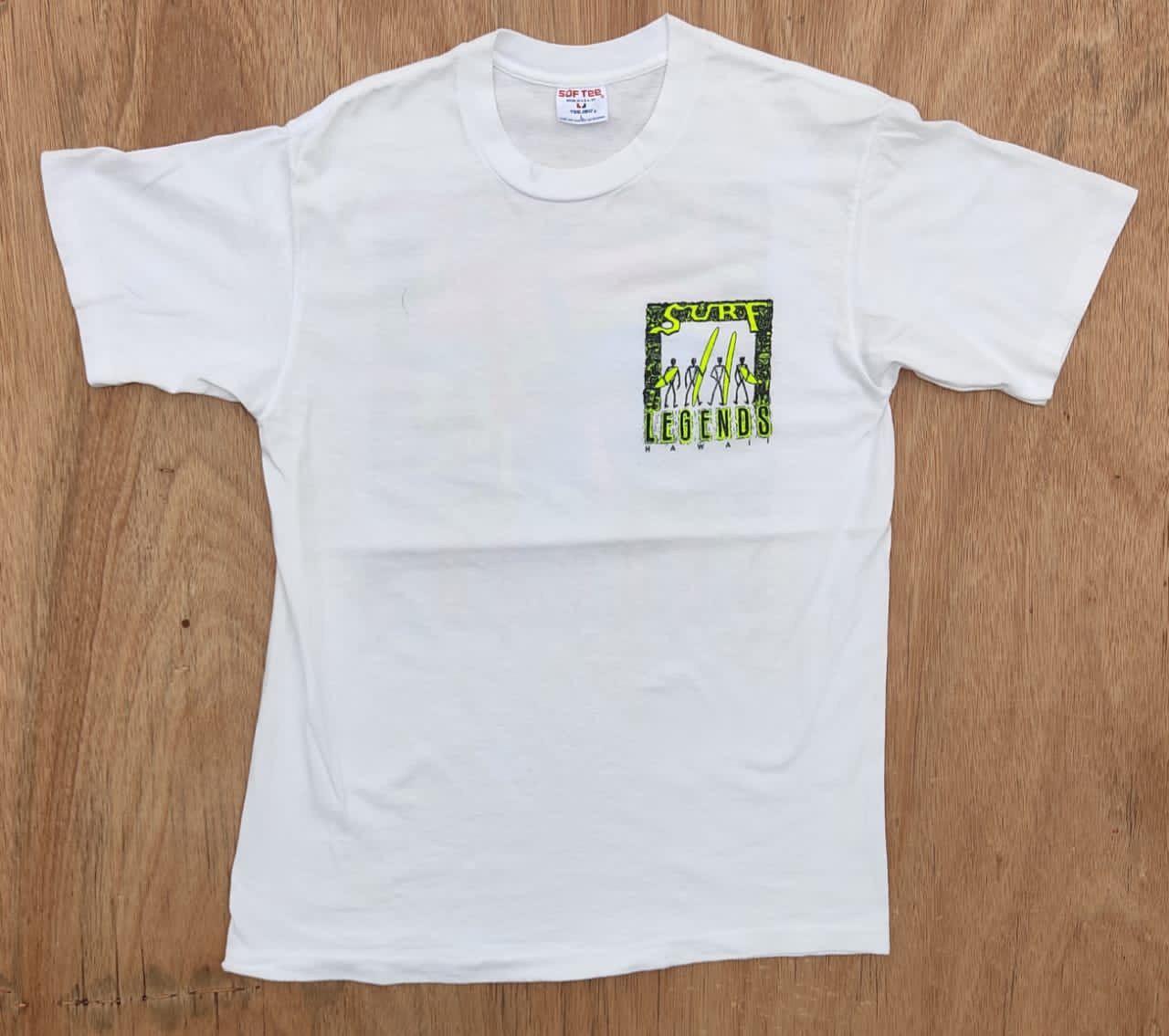 Vintage vintage tee surfing D4 Size US L / EU 52-54 / 3 - 3 Thumbnail