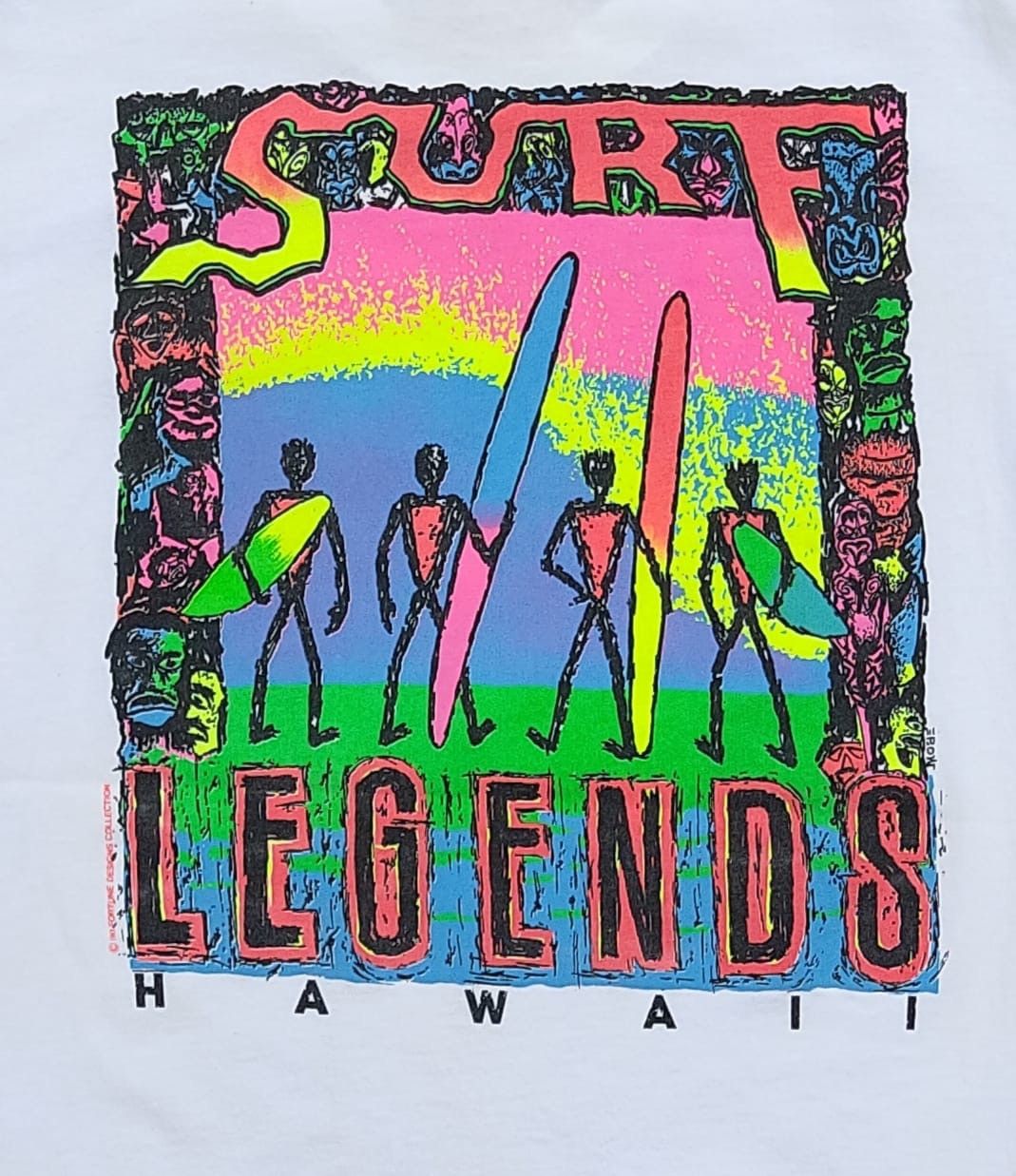 Vintage vintage tee surfing D4 Size US L / EU 52-54 / 3 - 2 Thumbnail