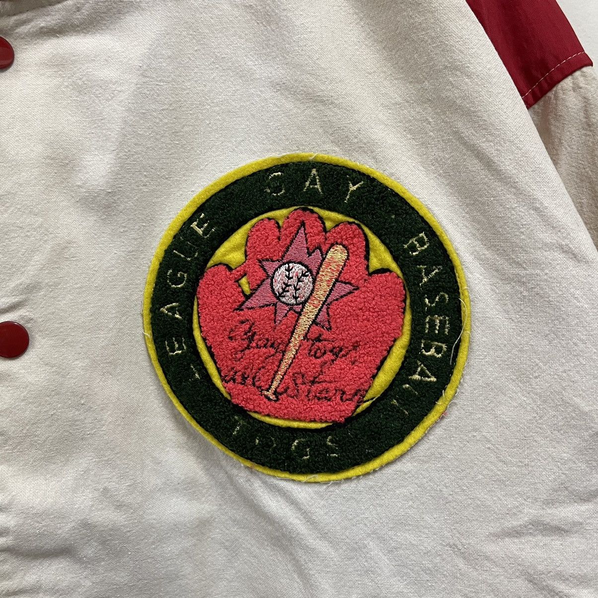 If Six Was Nine Vintage 90s GAYTOGS allstar baseball varsity jacket Size US XL / EU 56 / 4 - 7 Thumbnail