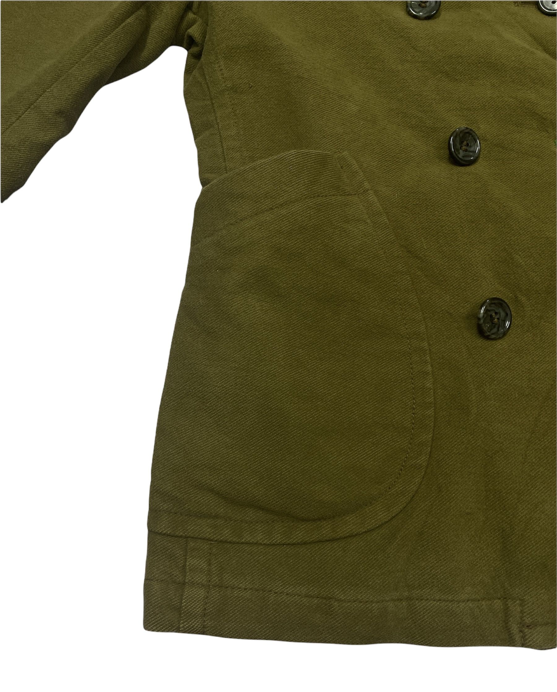 Japanese Brand × PPFM × Vintage Vintage PPFM Rare Design Denim Peacoat Size US M / EU 48-50 / 2 - 8 Thumbnail