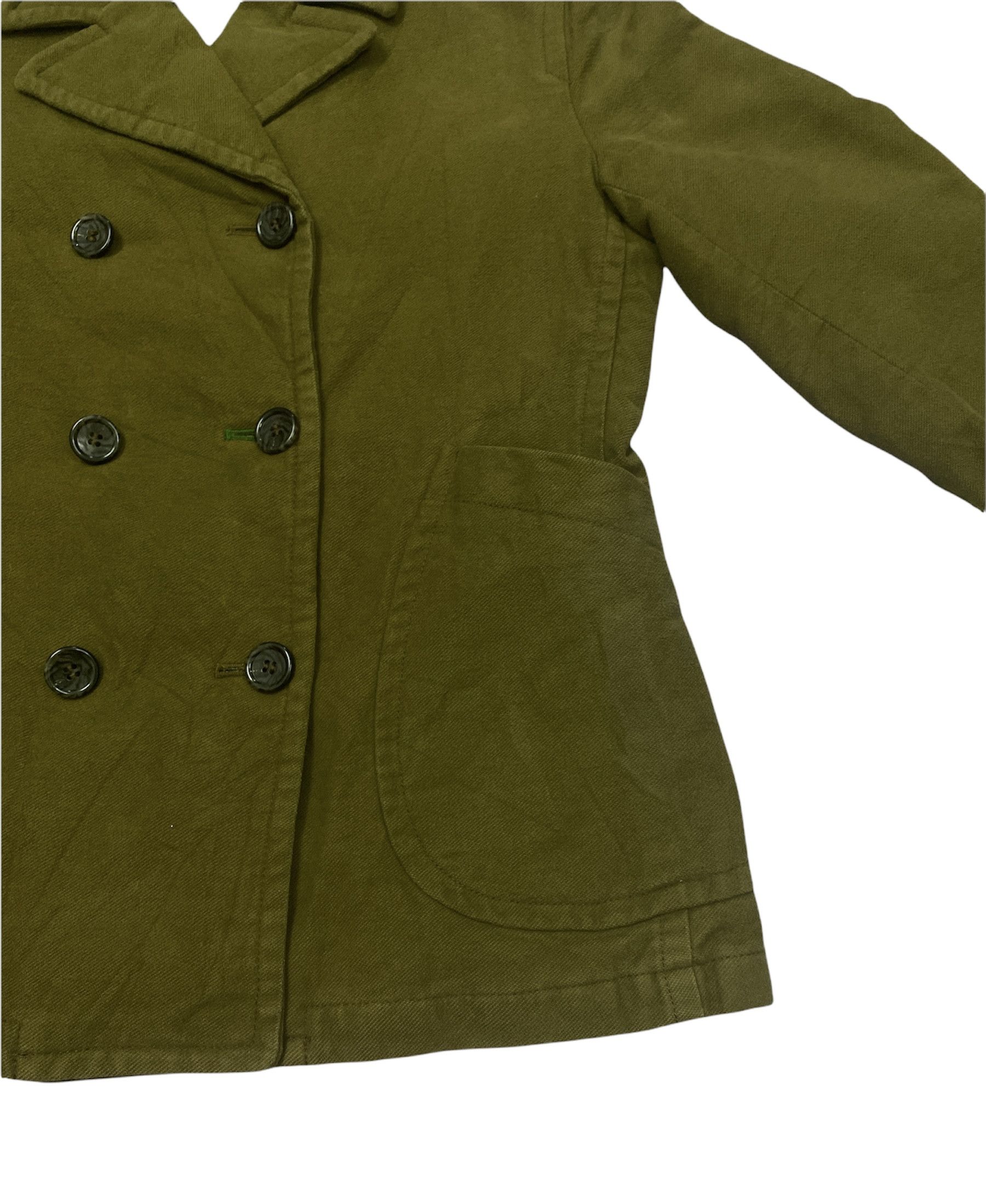 Japanese Brand × PPFM × Vintage Vintage PPFM Rare Design Denim Peacoat Size US M / EU 48-50 / 2 - 7 Thumbnail